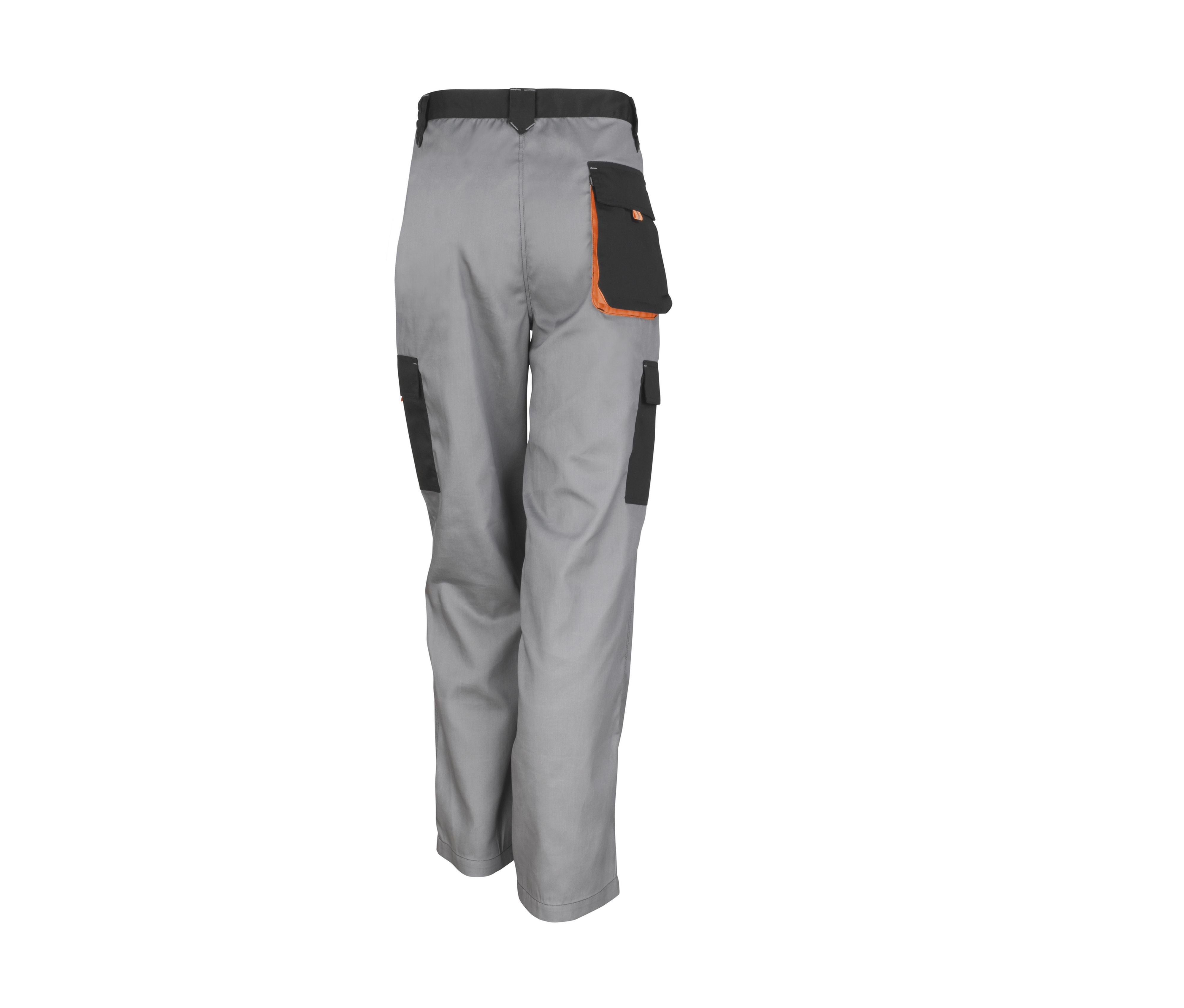 Pantalon de Travail Lite - Grey/black/orange