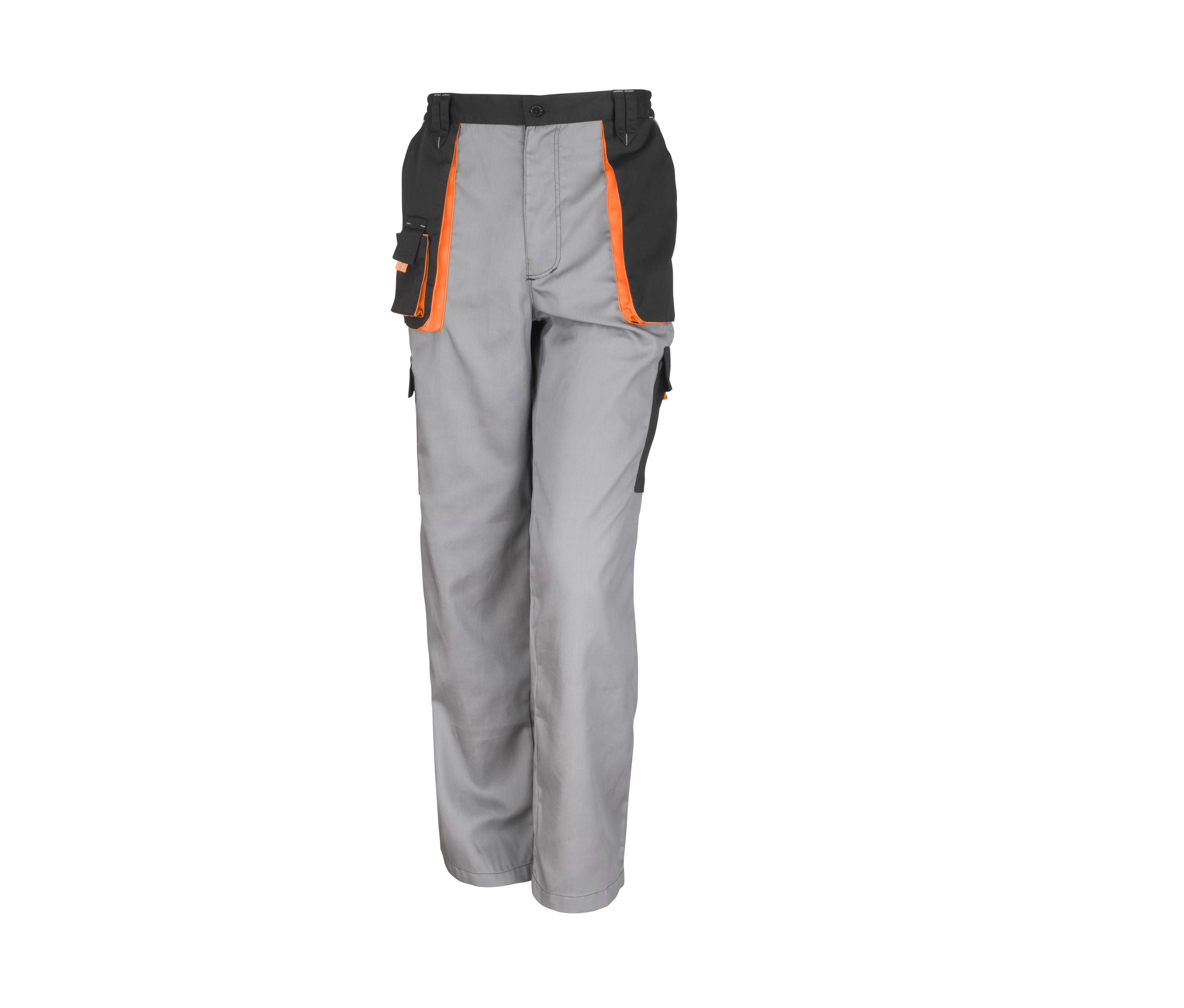 Pantalon de Travail Lite - Grey/black/orange