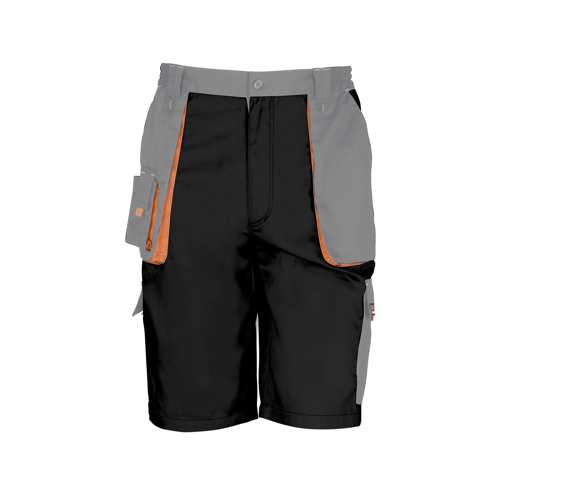 Short de Travail Lite - Black/grey/orange