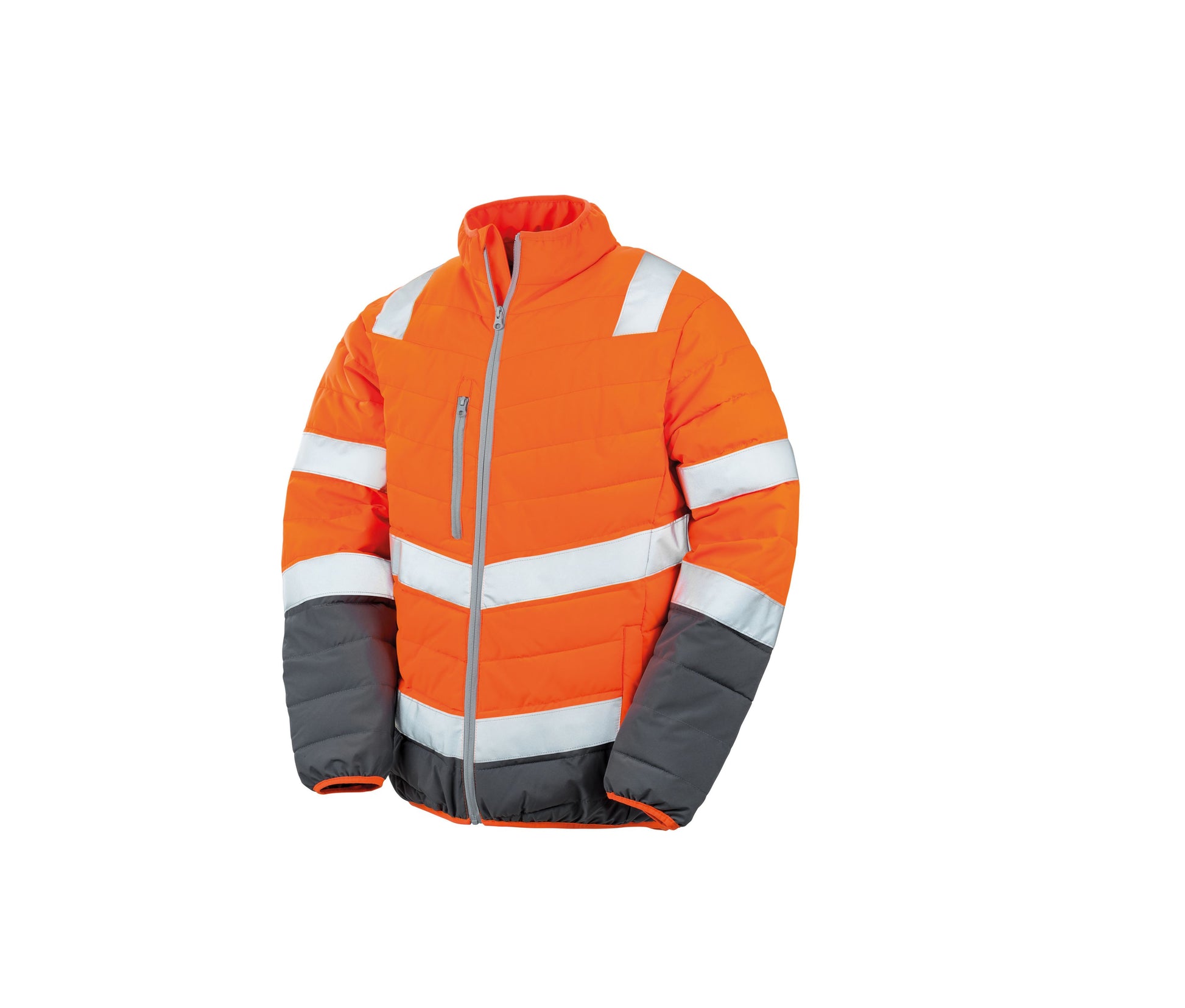 Veste Matelassée Visibilité Augmentée - Fluorescent Orange
