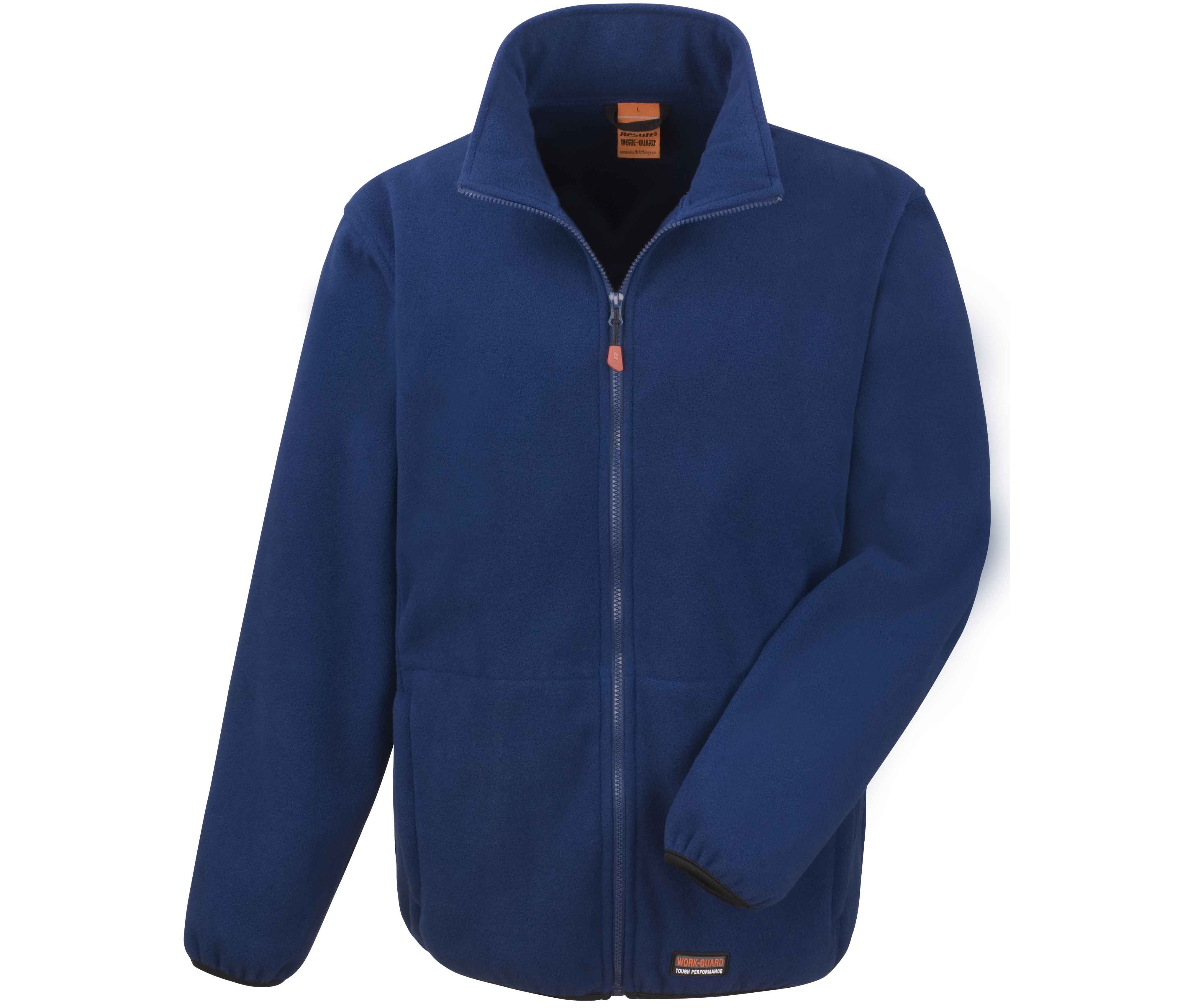 Veste Polaire Coupe-Vent - Navy