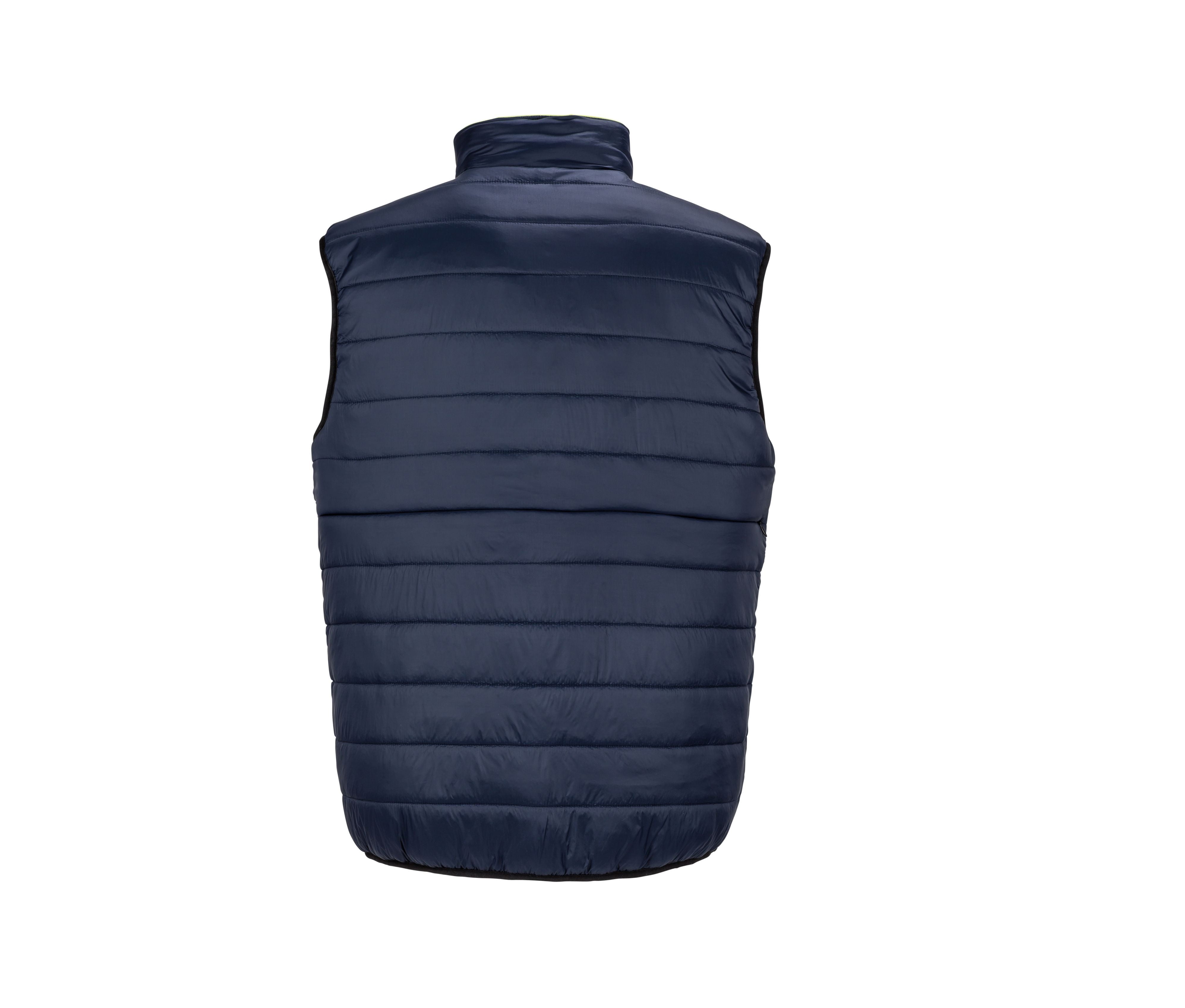 Bodywarmer Réversible - Fluorescent Yellow / Navy