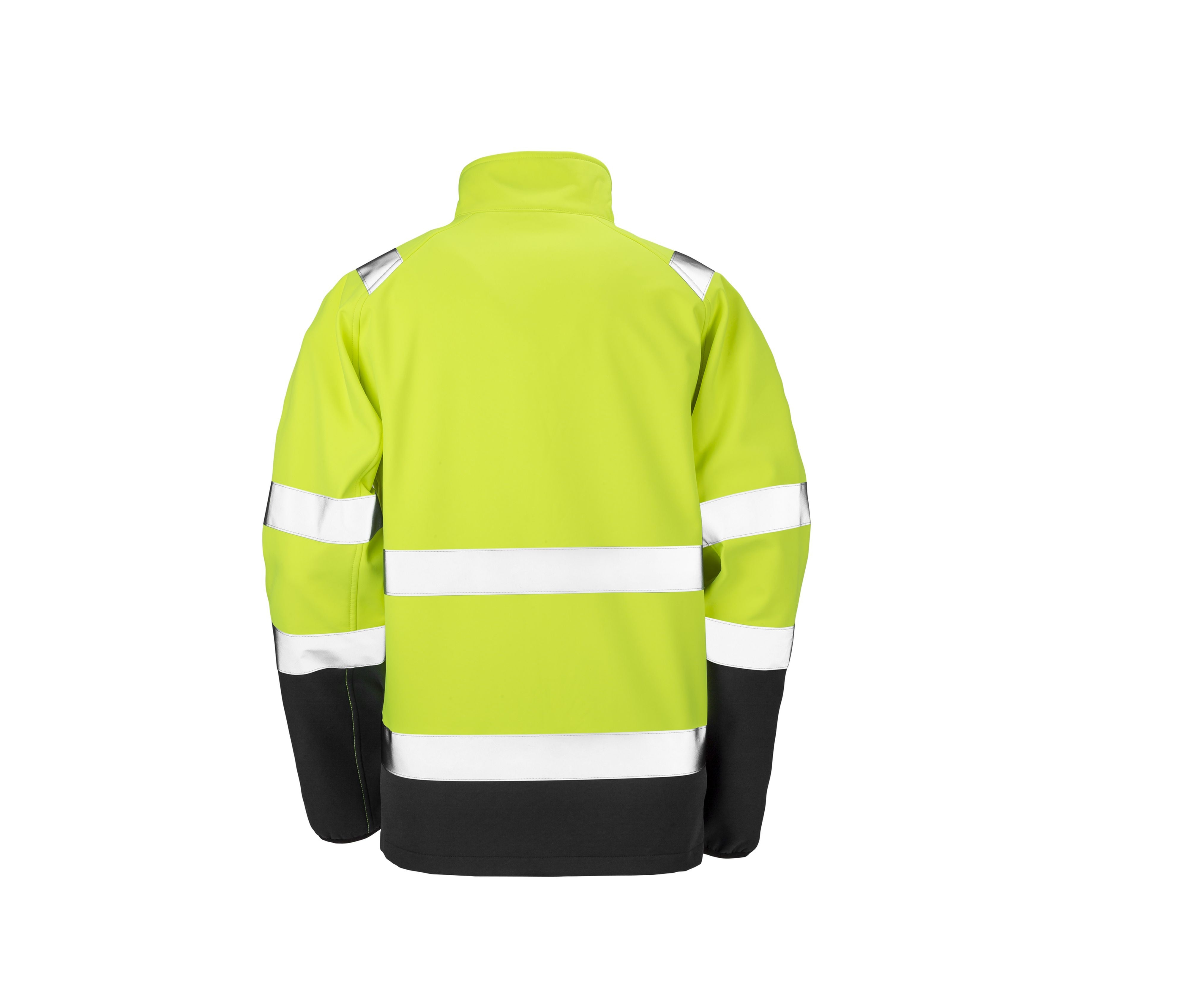 Veste Softshell de Travail Visibilité Augmentée - Fluorescent Yellow/black