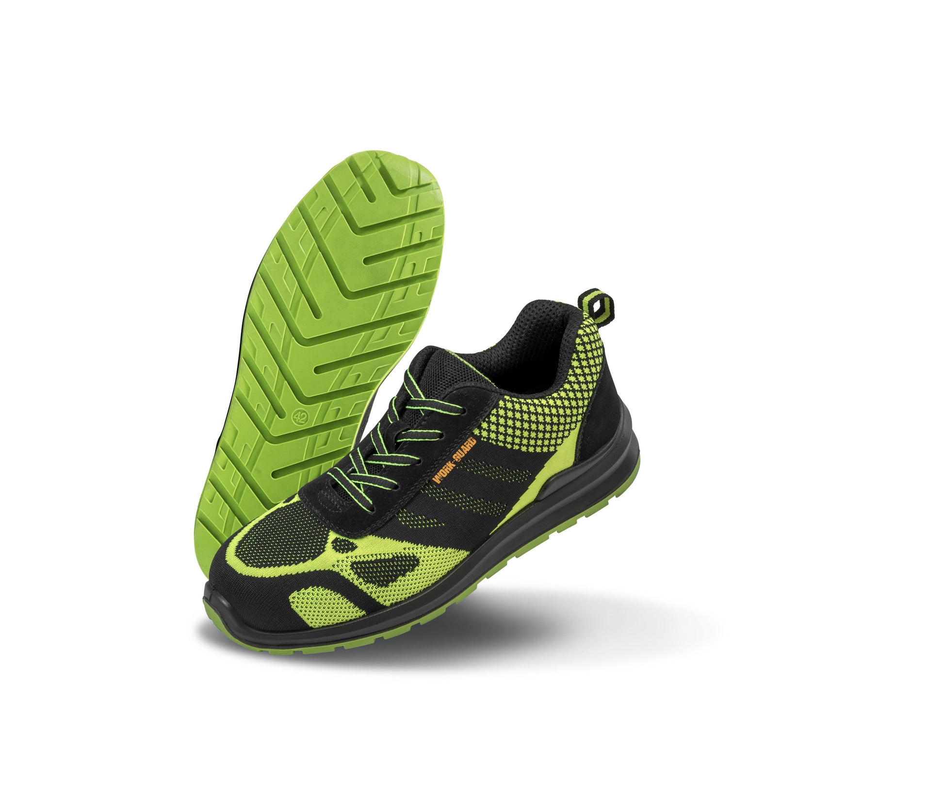 Chaussures de Sécurité - Neon Green / Black