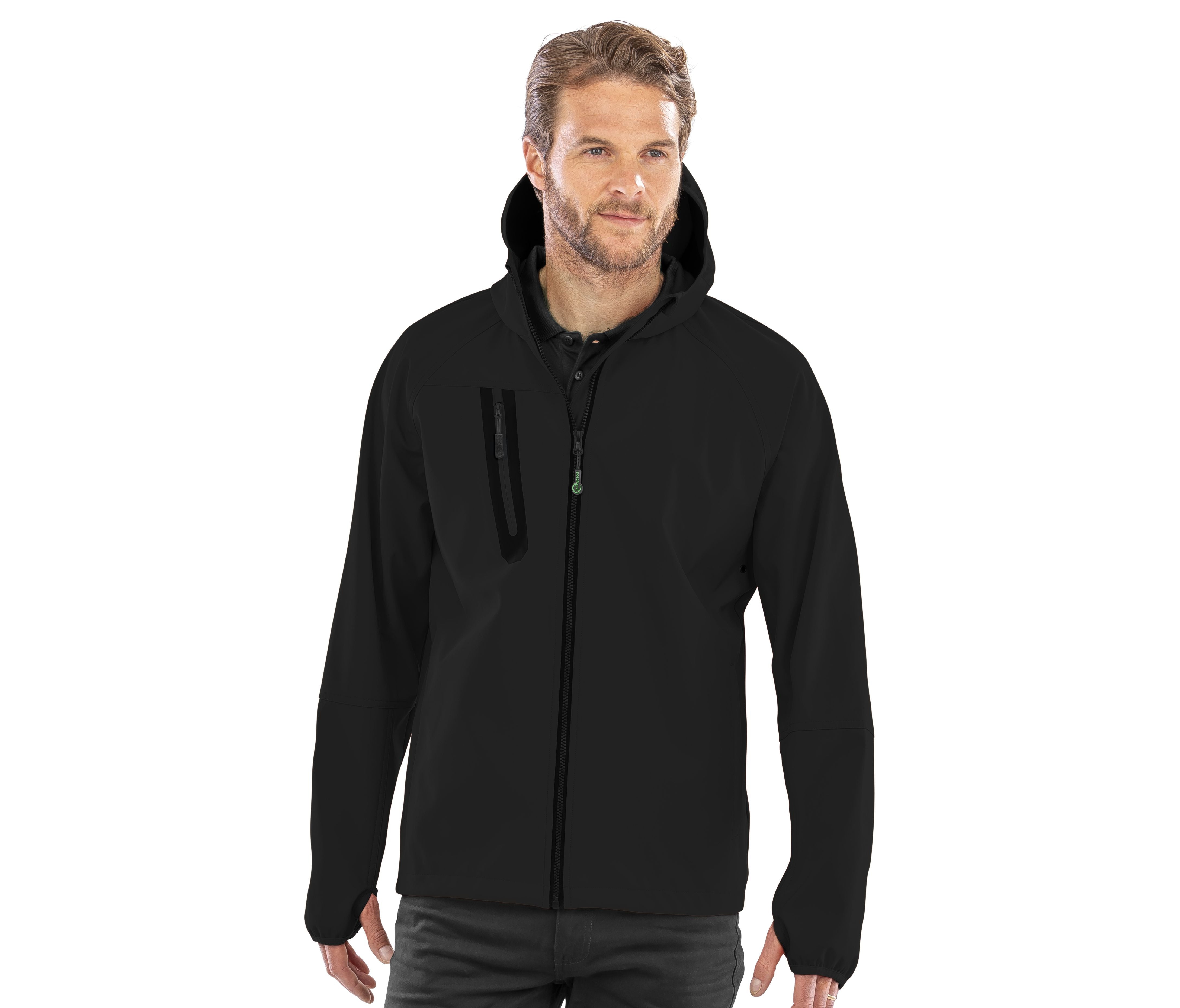 Softshell capuche 3 couches