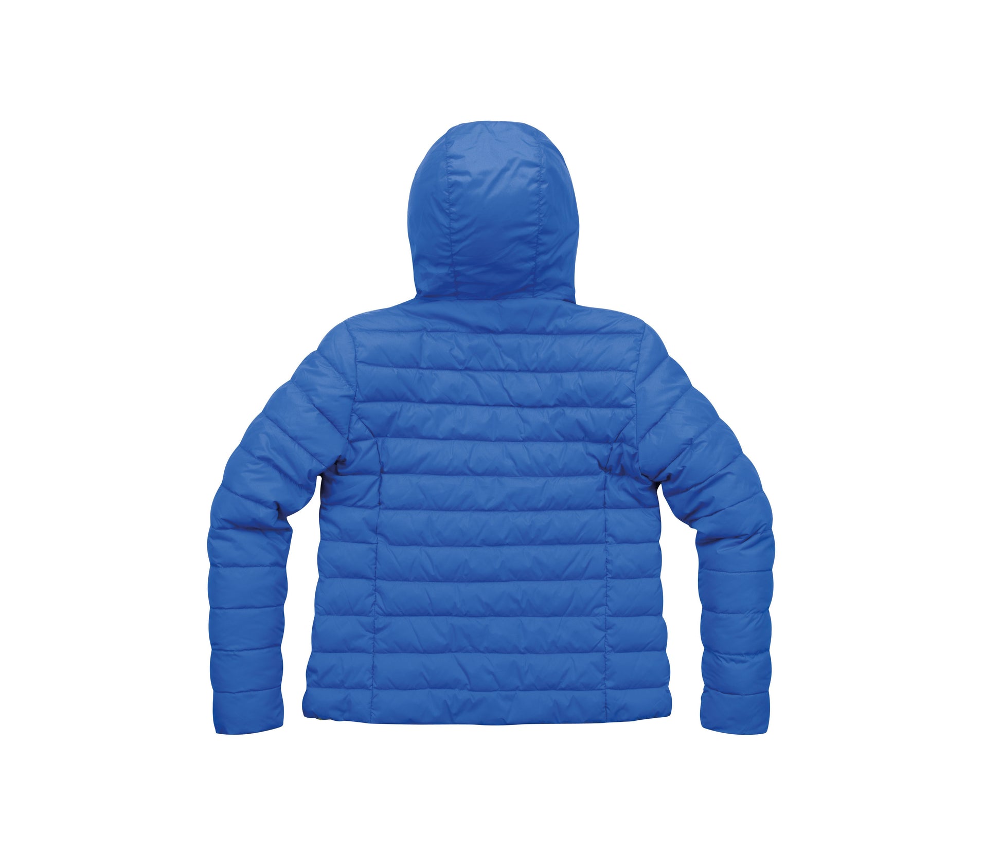 Doudoune Femme à Capuche - Ocean Blue/lime Punch