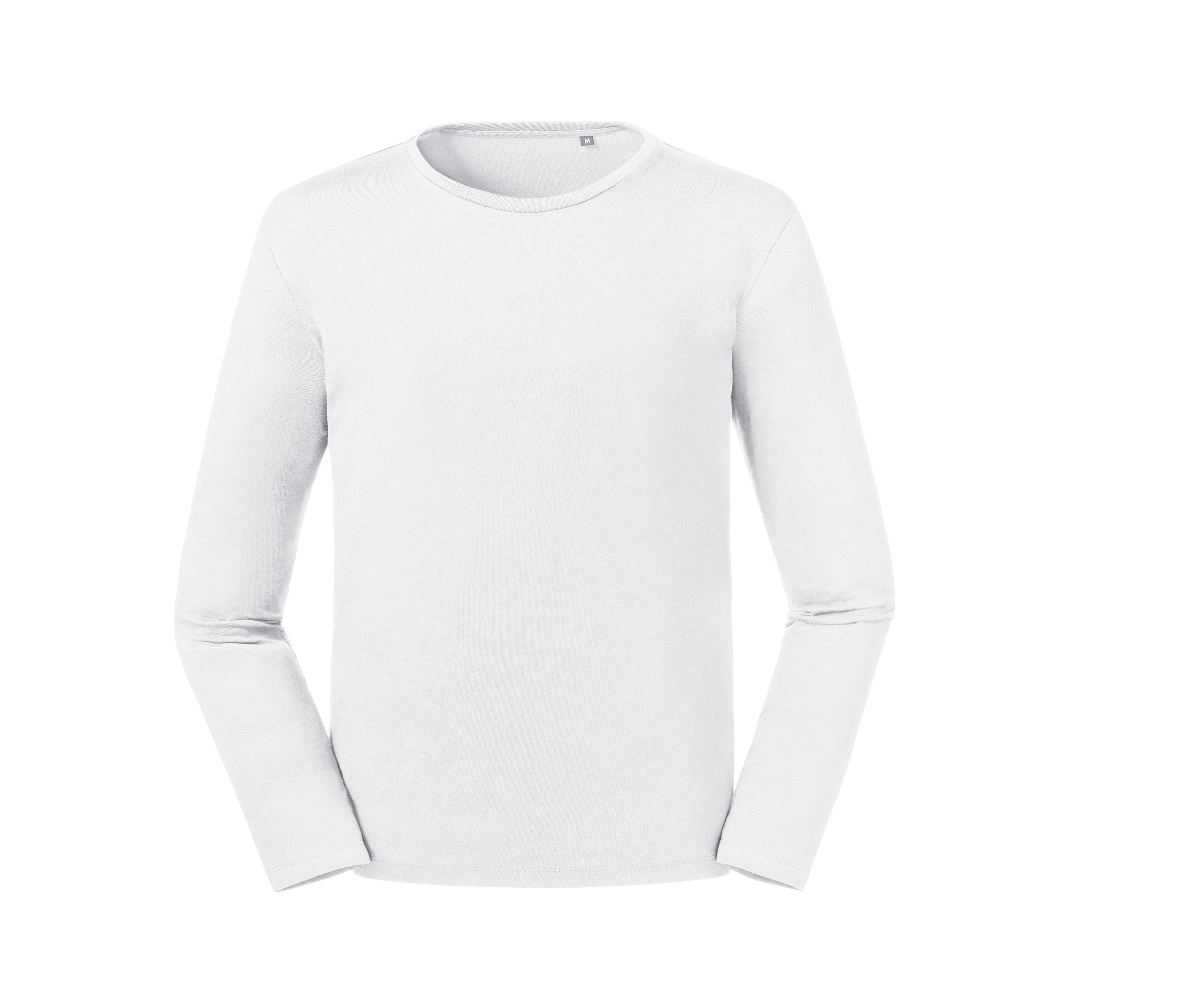 Tee-Shirt Organique Manches Longues Homme - White