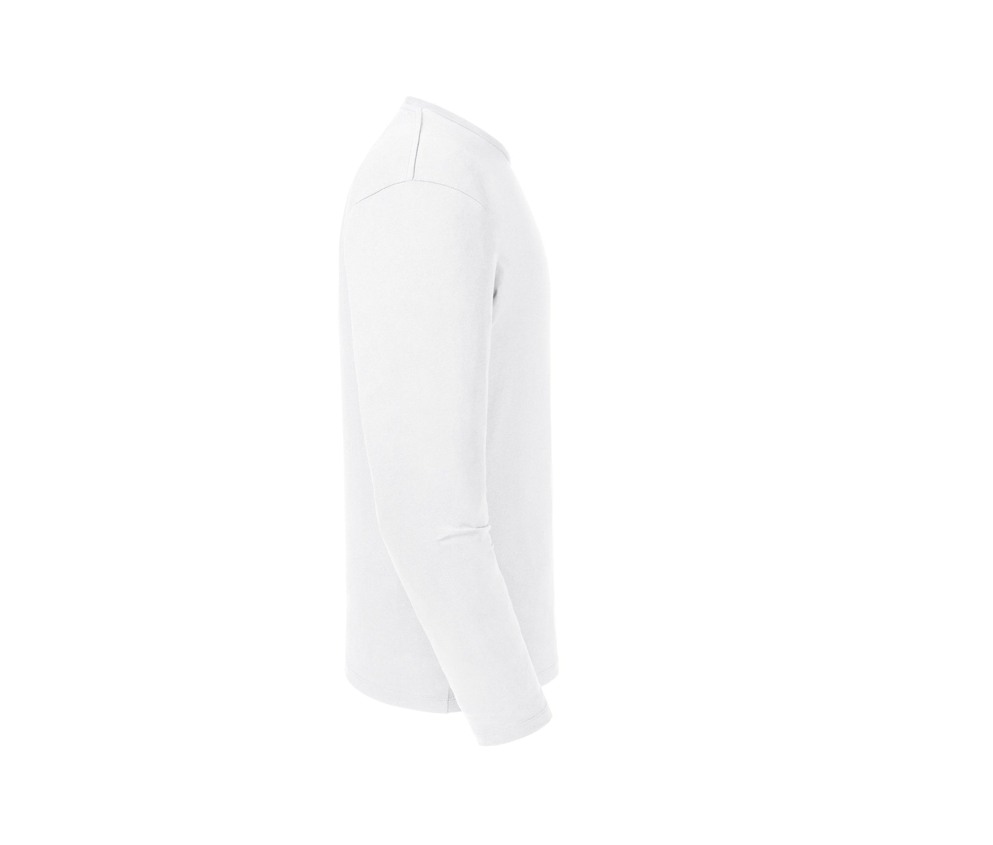 Tee-Shirt Organique Manches Longues Homme - White
