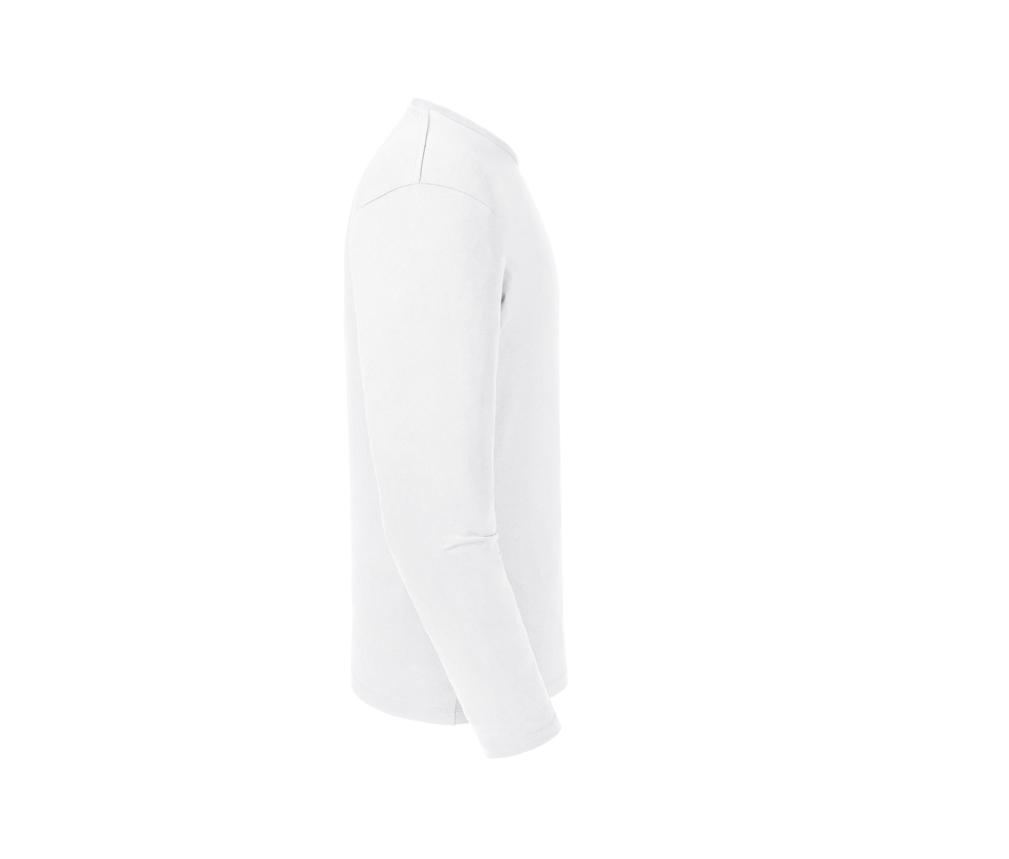 Tee-Shirt Organique Manches Longues Homme - White