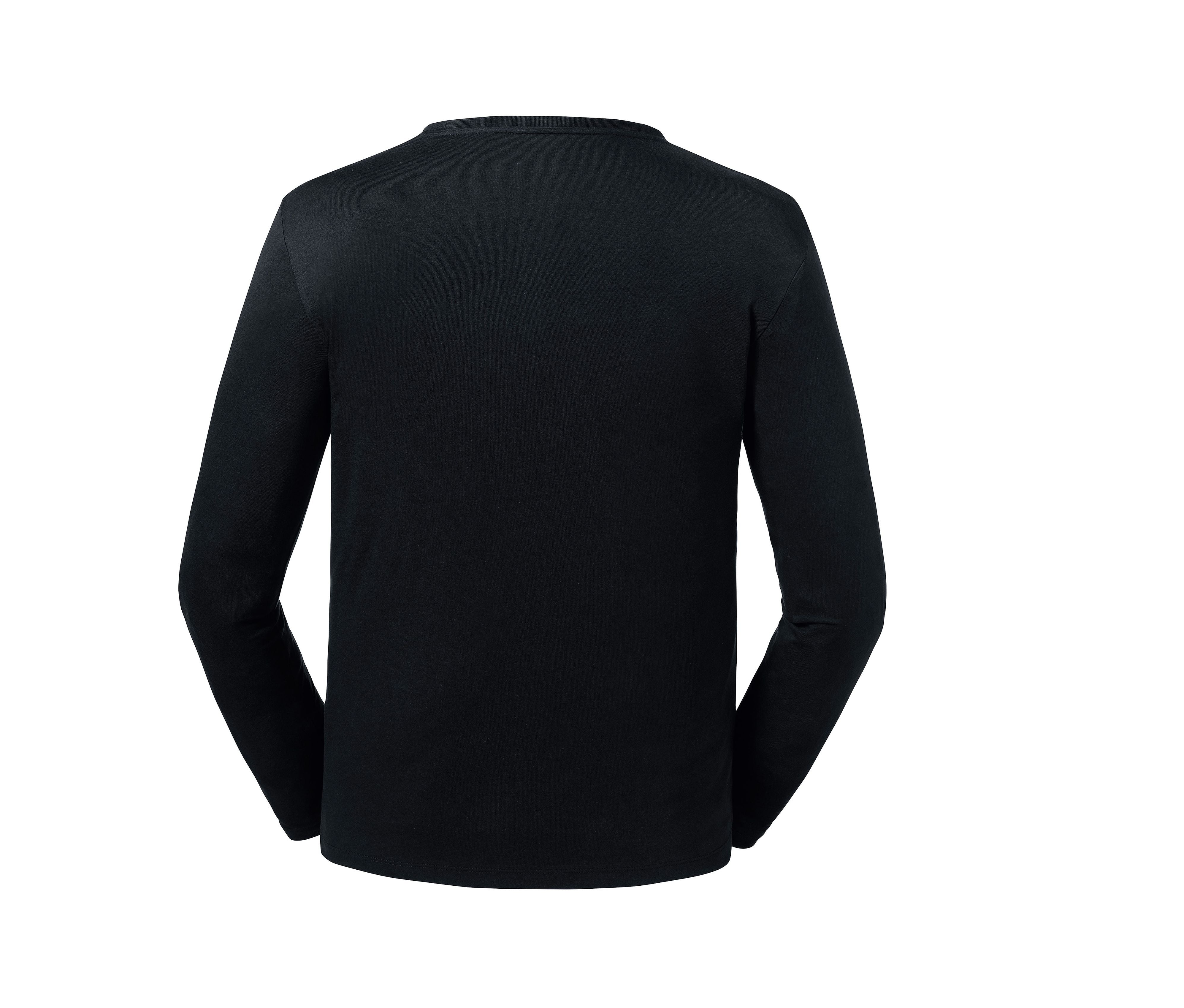 Tee-Shirt Organique Manches Longues Homme - Black