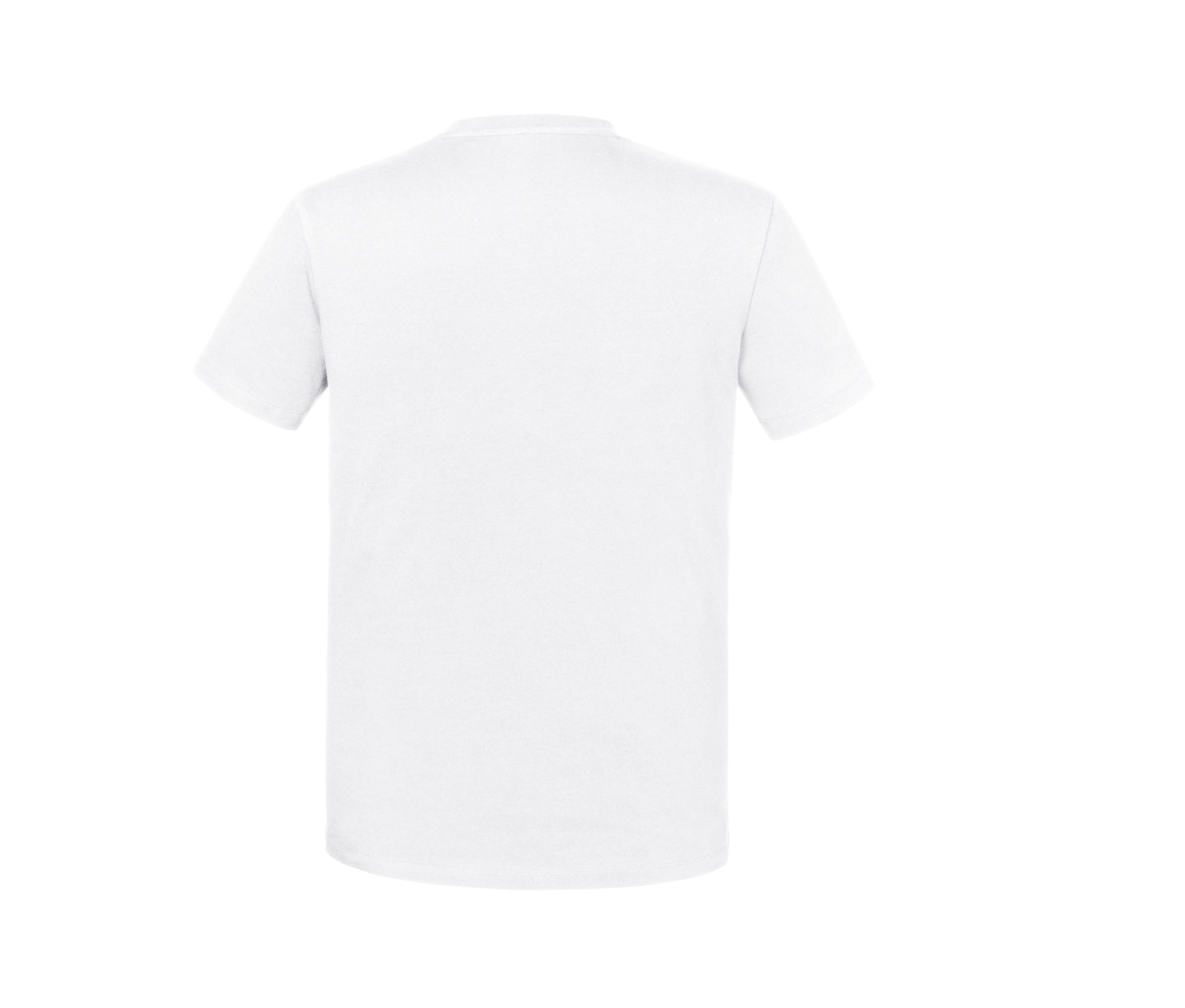 Tee-Shirt Organique Col V Homme - White