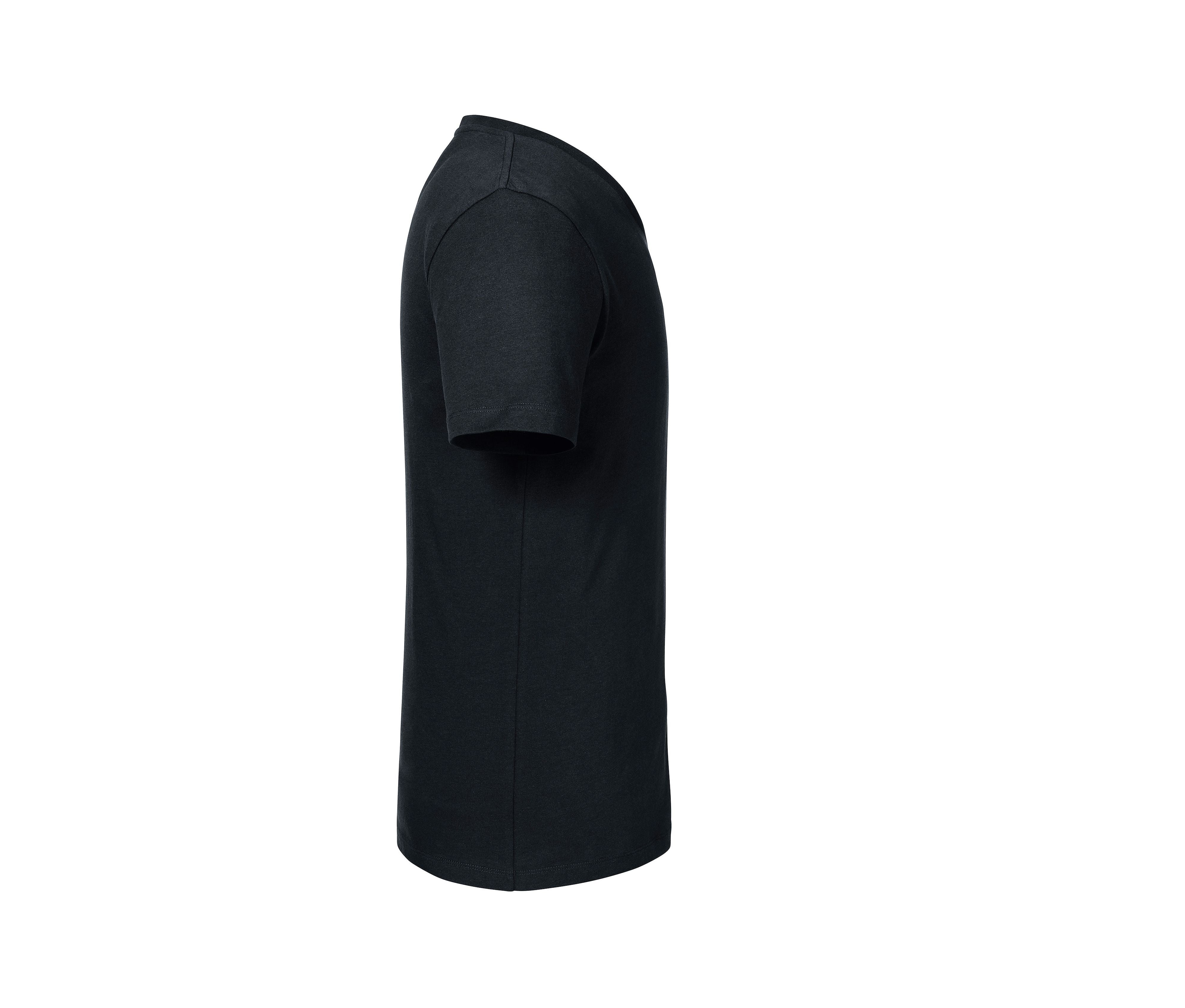 Tee-Shirt Organique Col V Homme - Black