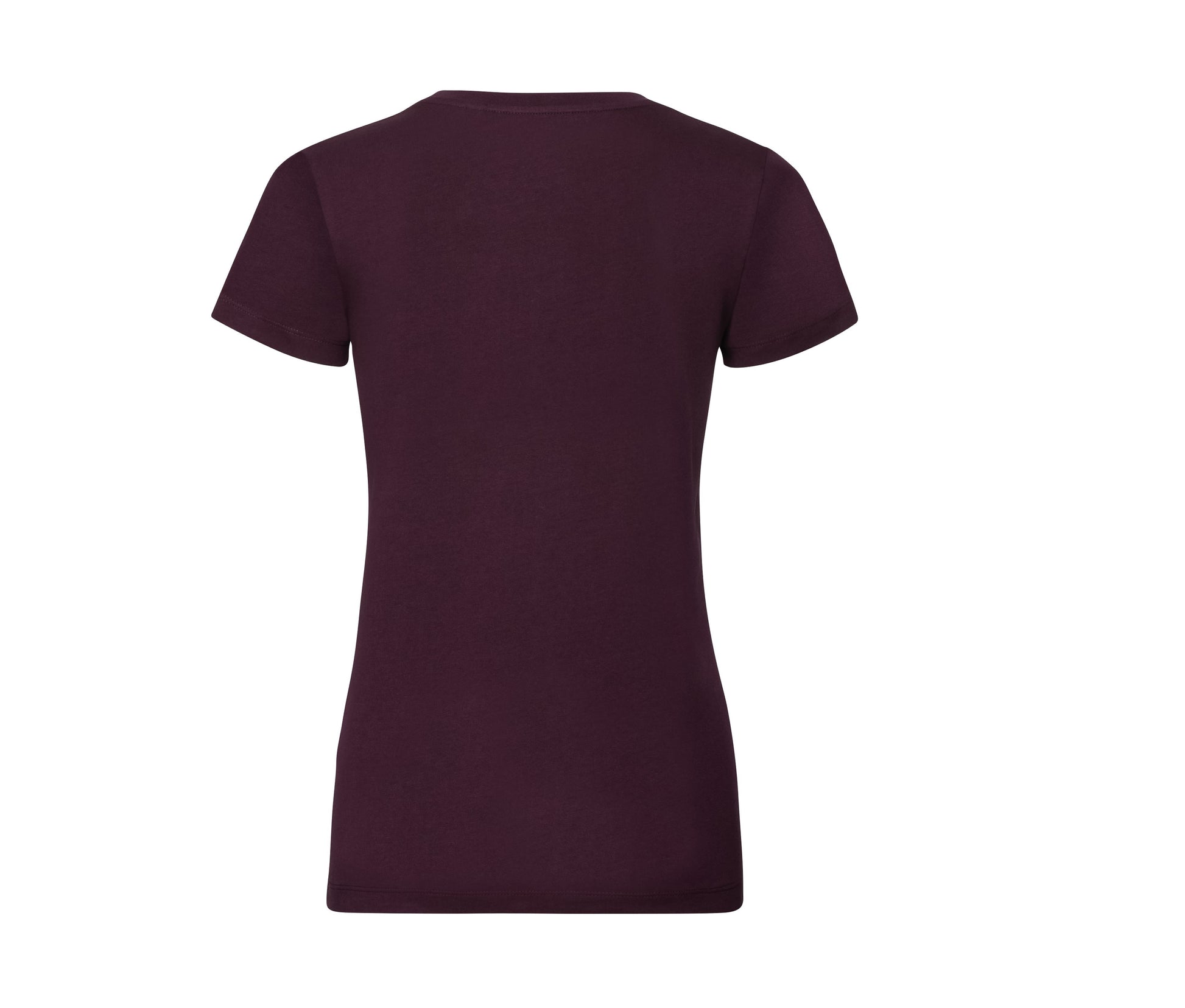 Tee-Shirt Organique Femme - Burgundy