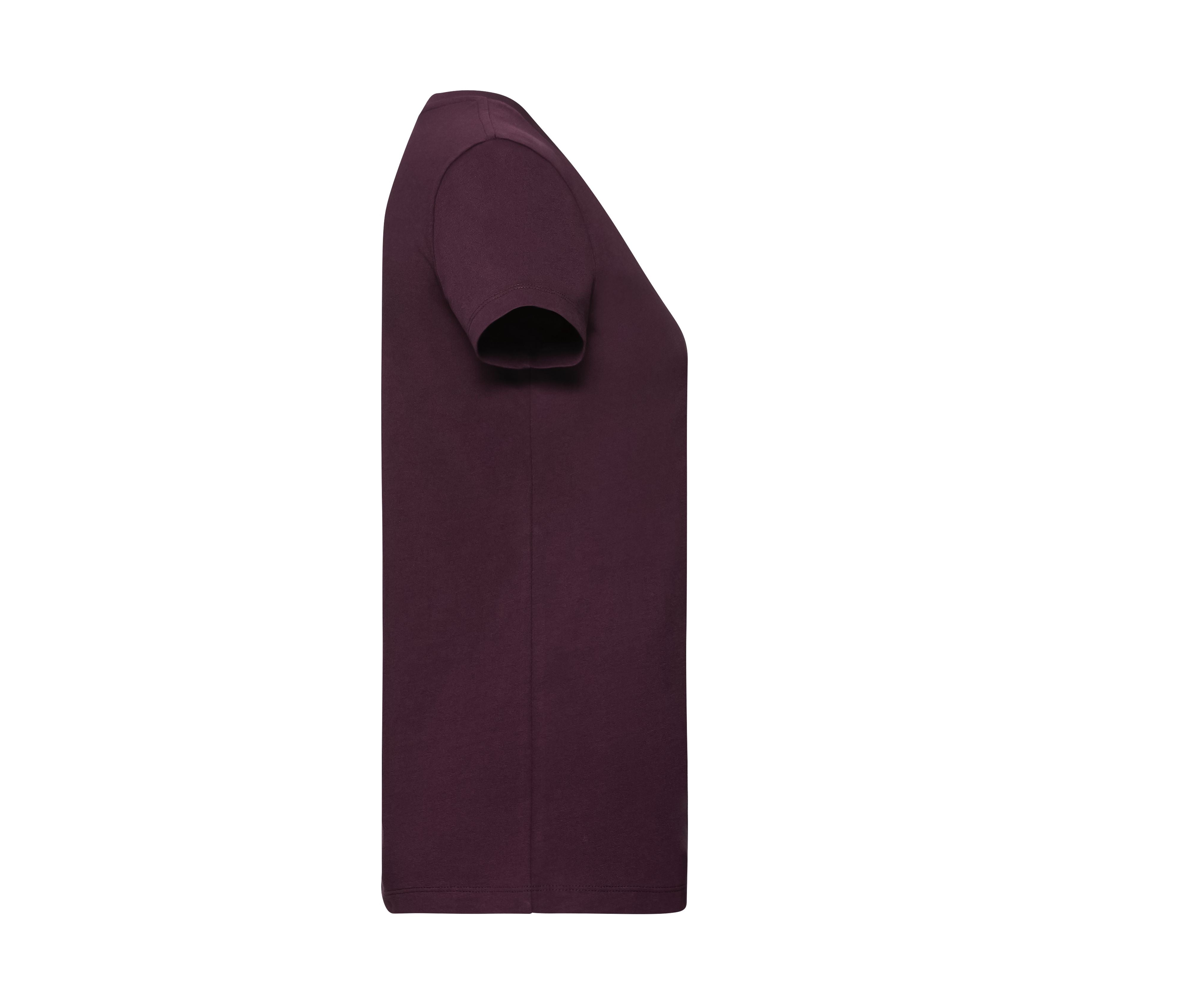 Tee-Shirt Organique Femme - Burgundy