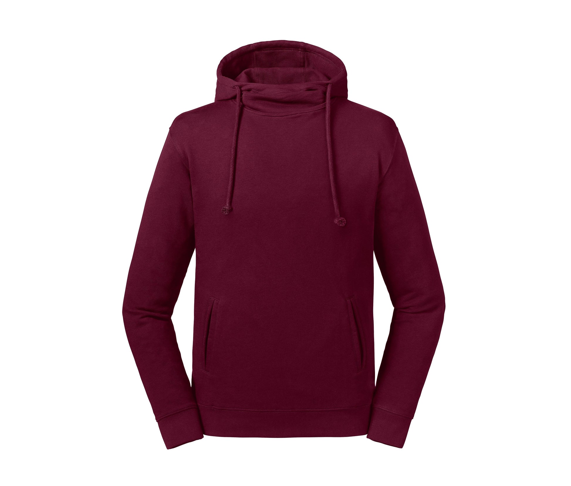 Sweat Capuche Organique - Burgundy