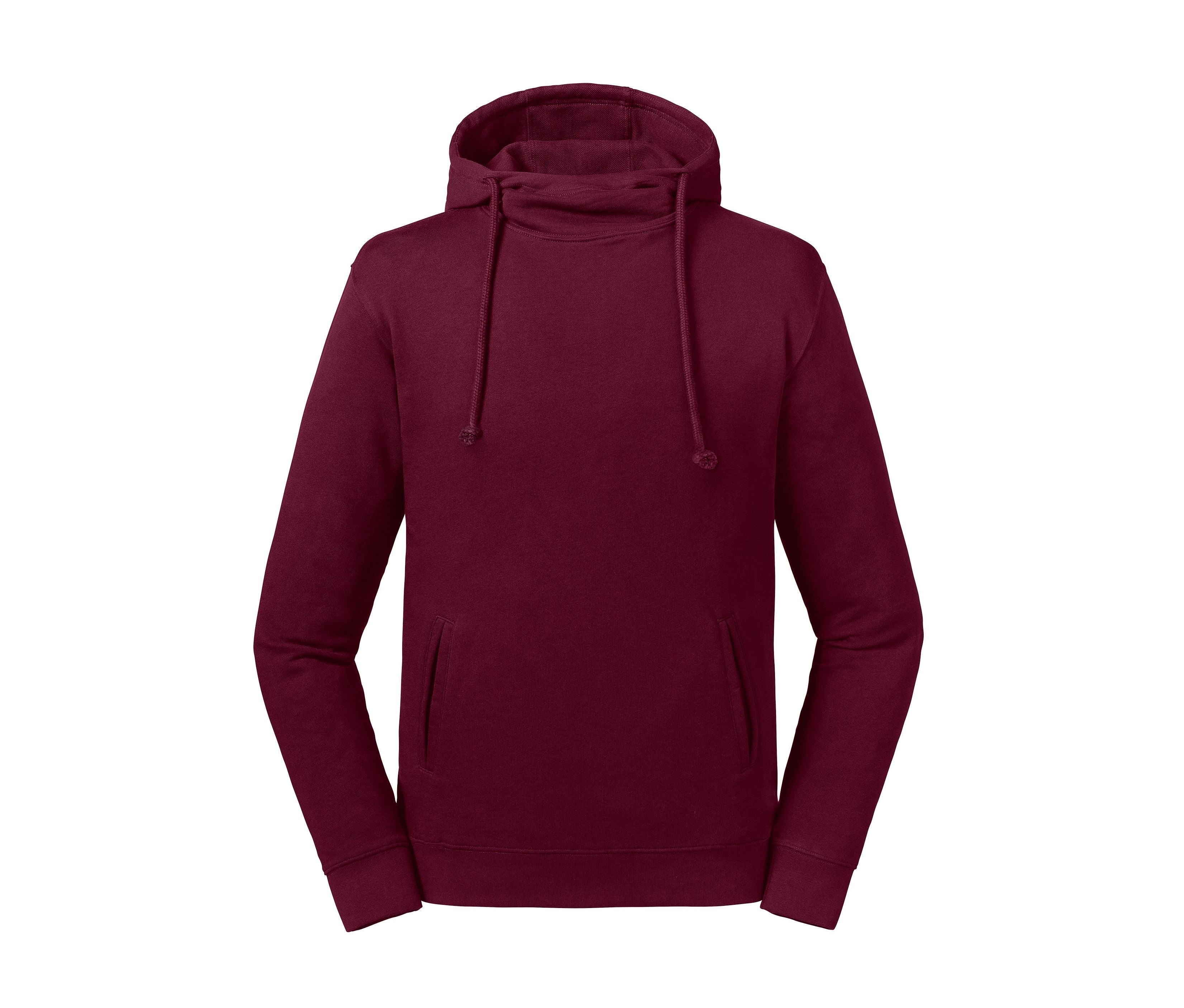 Sweat Capuche Organique - Burgundy