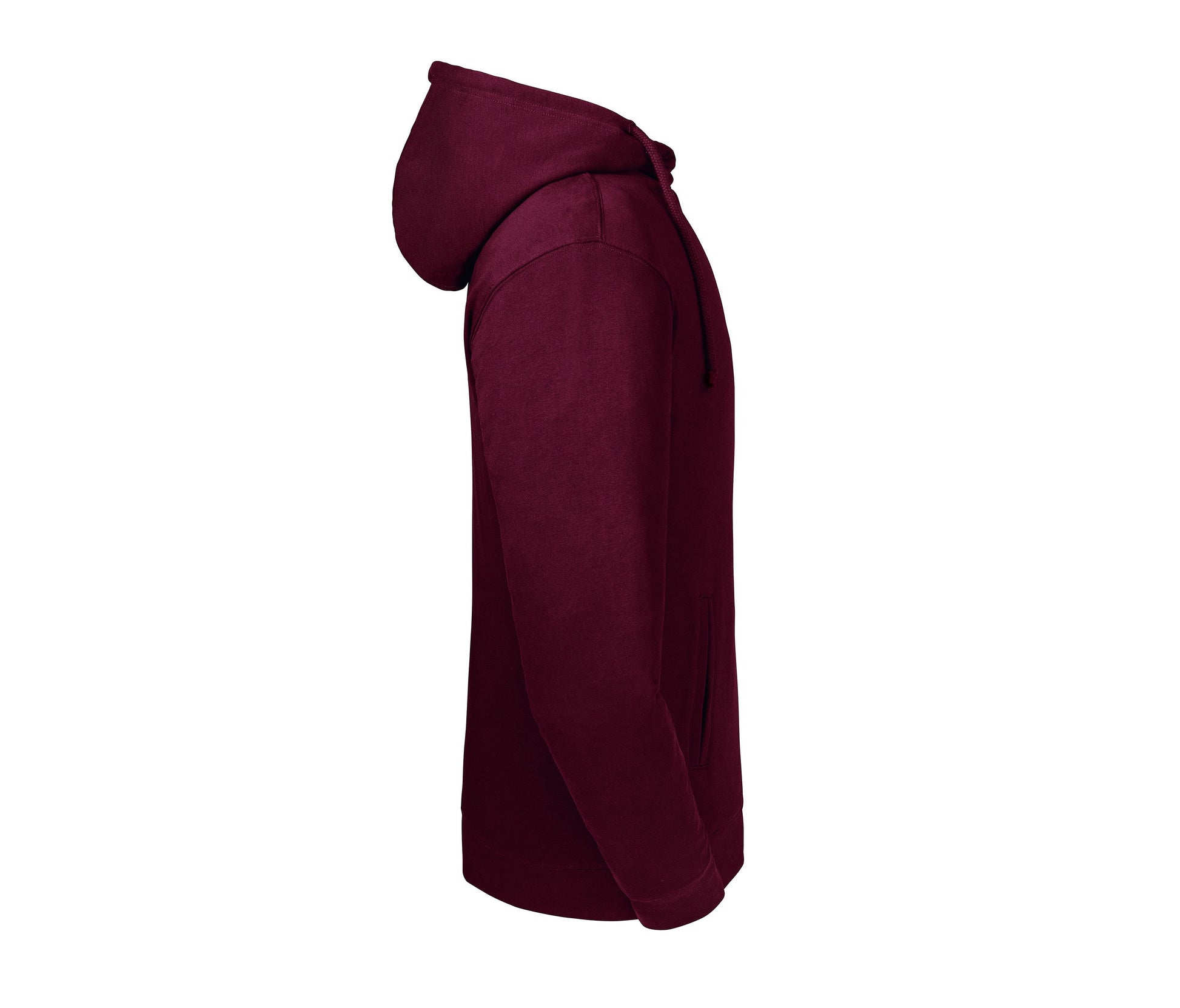 Sweat Capuche Organique - Burgundy