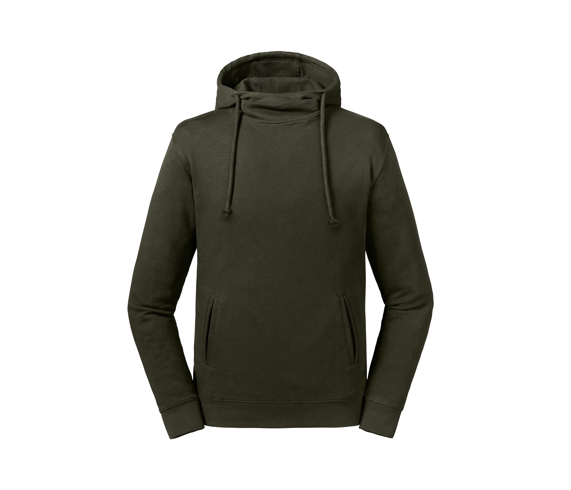 Sweat Capuche Organique - Dark Olive