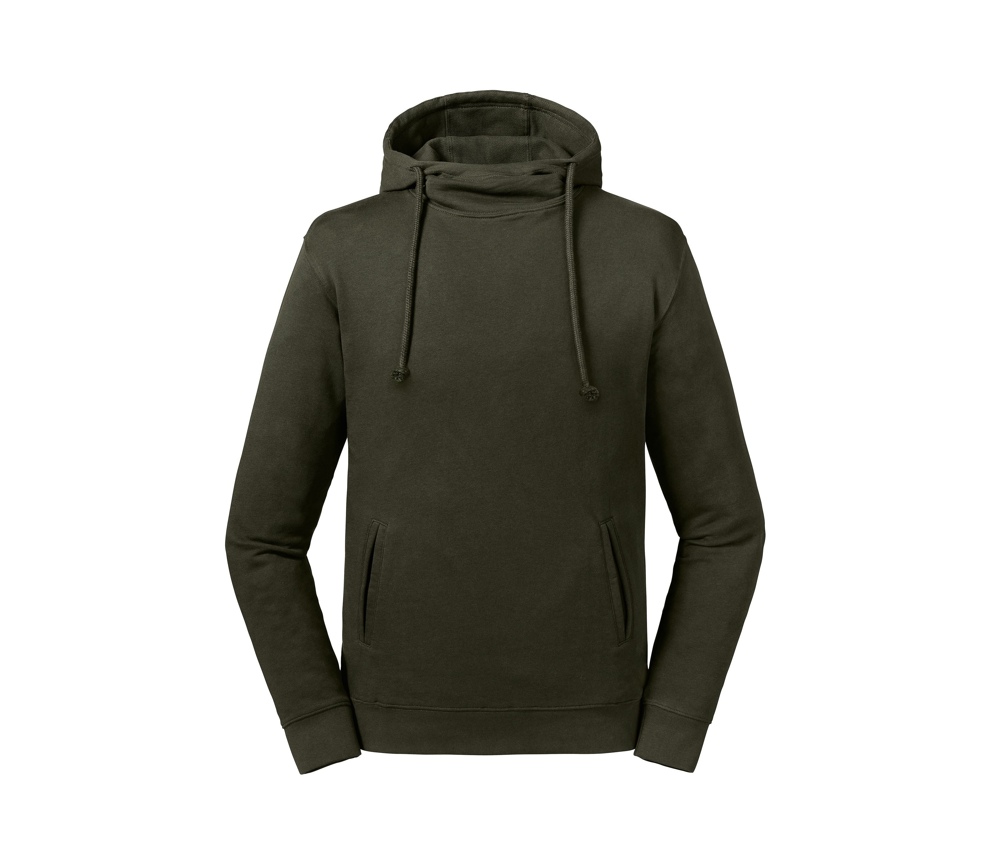 Sweat Capuche Organique - Dark Olive