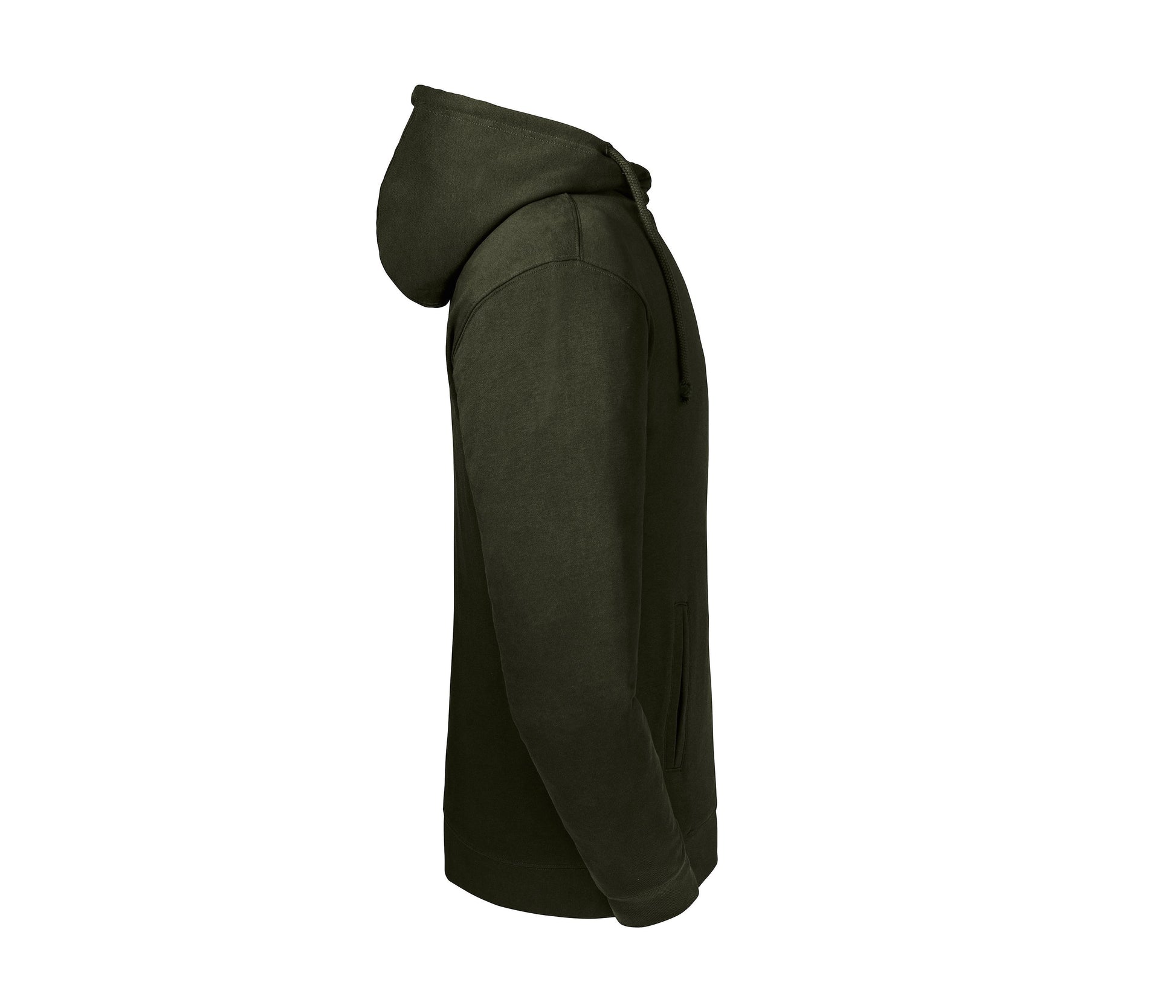 Sweat Capuche Organique - Dark Olive