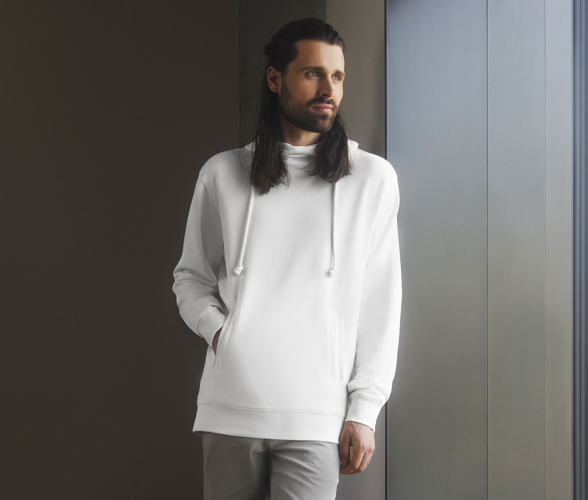 Sweat capuche organique