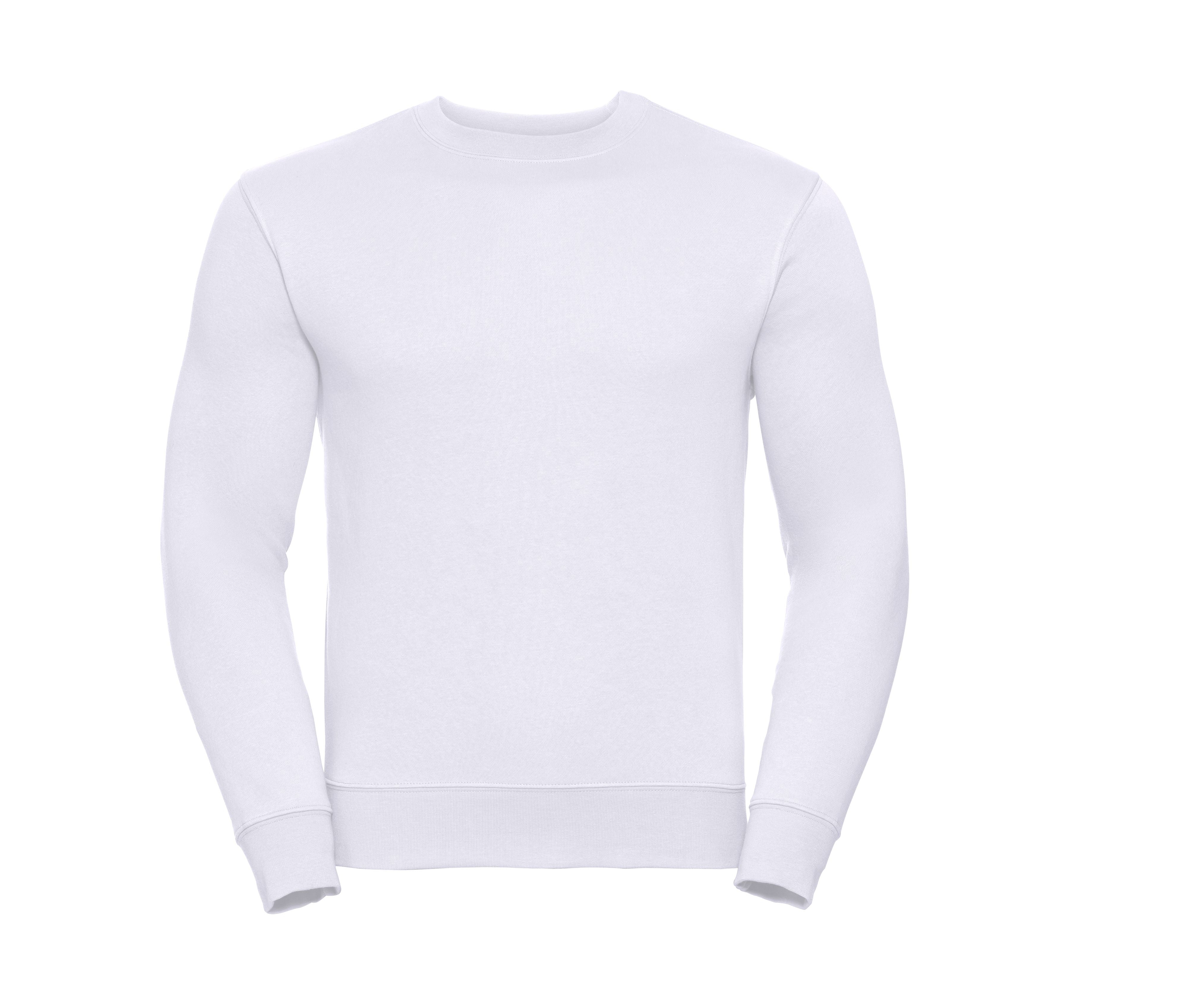 Sweat Col Rond Unisexe - White