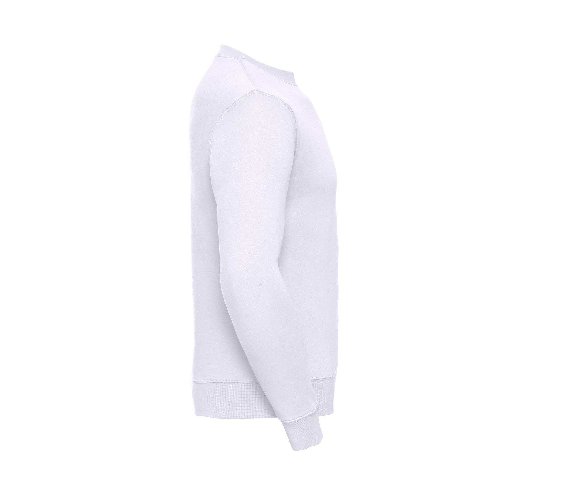 Sweat Col Rond Unisexe - White