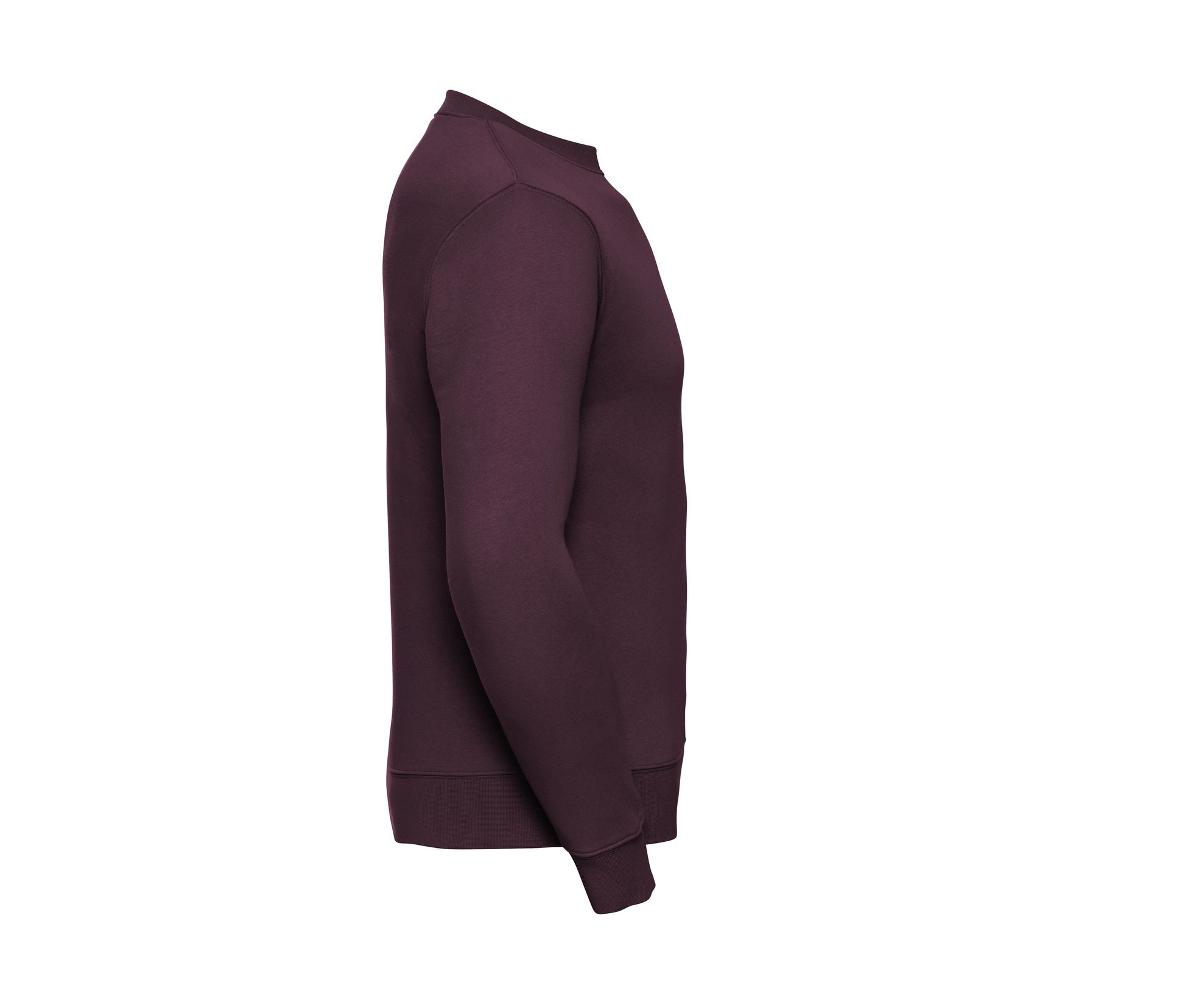 Sweat Col Rond Unisexe - Burgundy