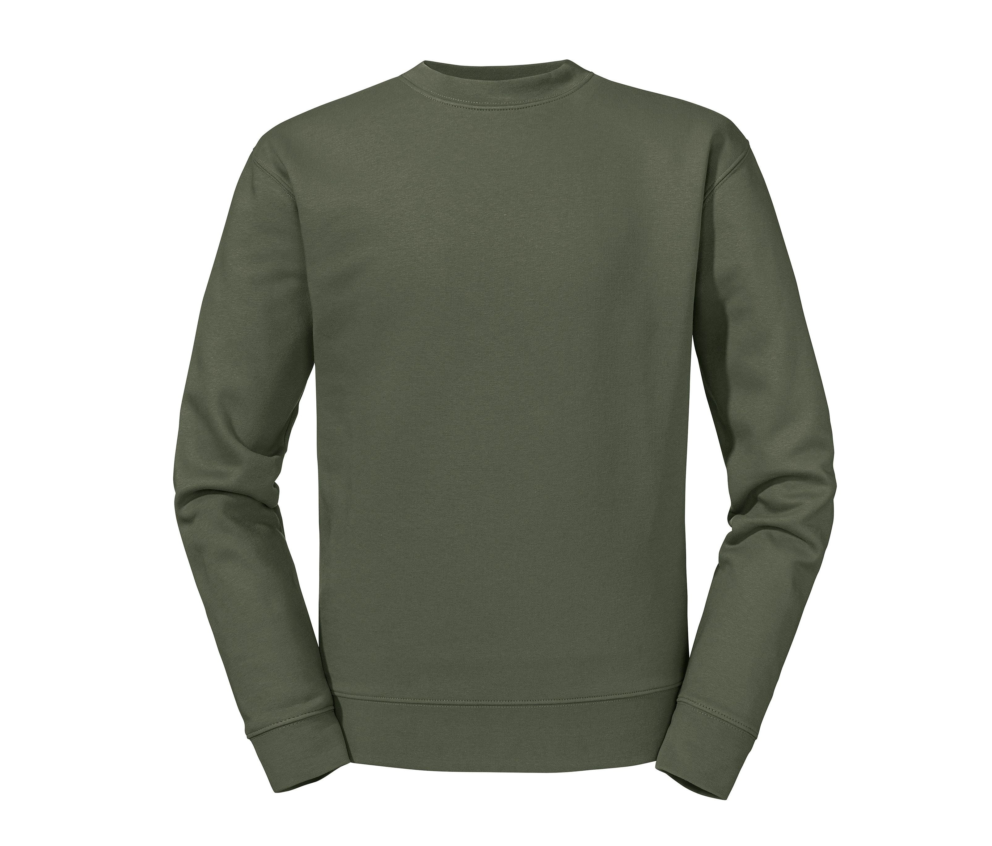 Sweat Col Rond Unisexe - Olive