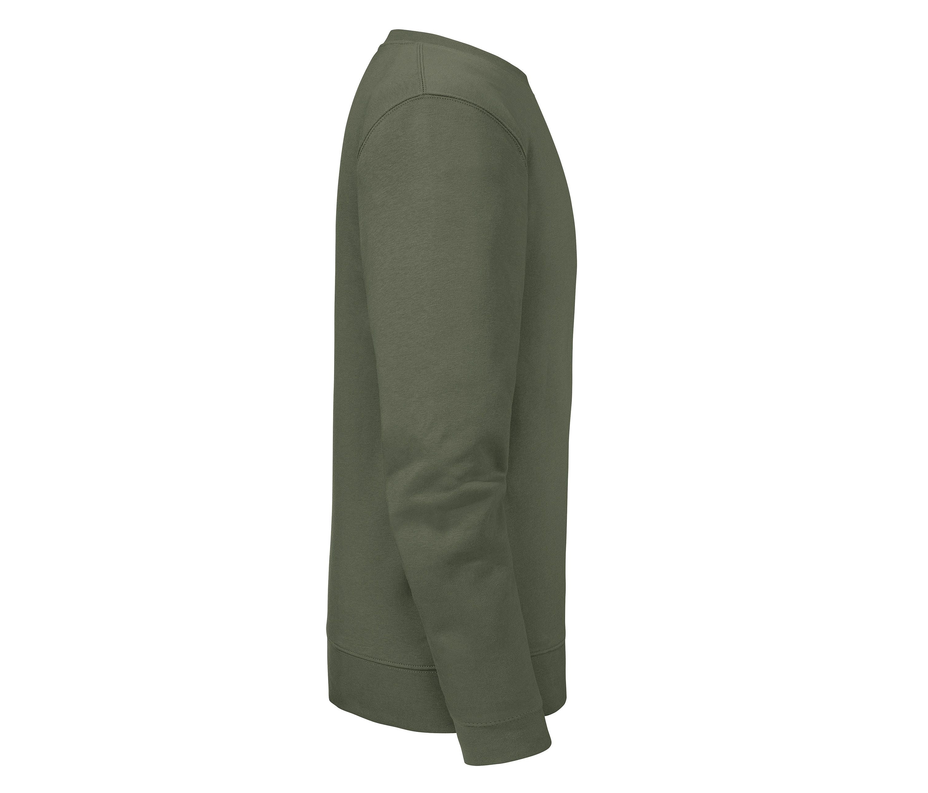 Sweat Col Rond Unisexe - Olive