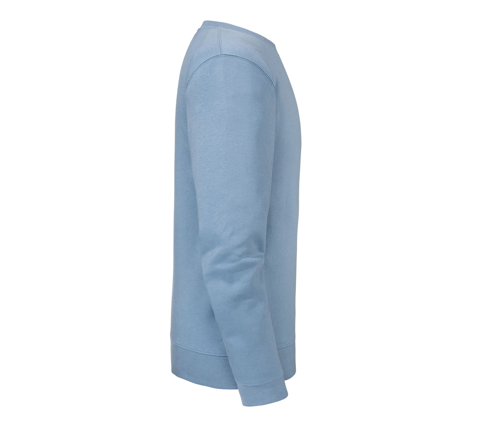 Sweat Col Rond Unisexe - Mineral Blue