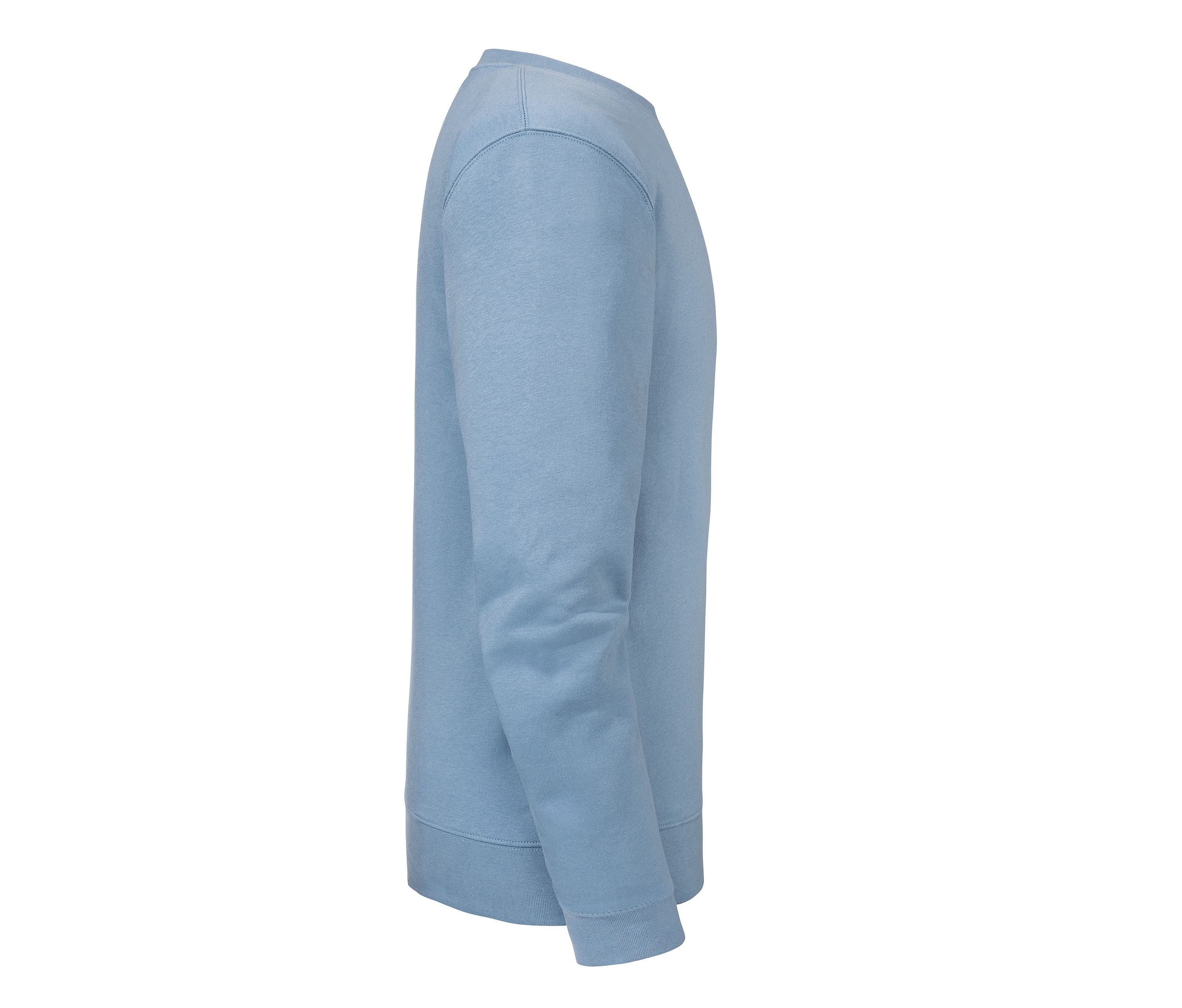 Sweat Col Rond Unisexe - Mineral Blue
