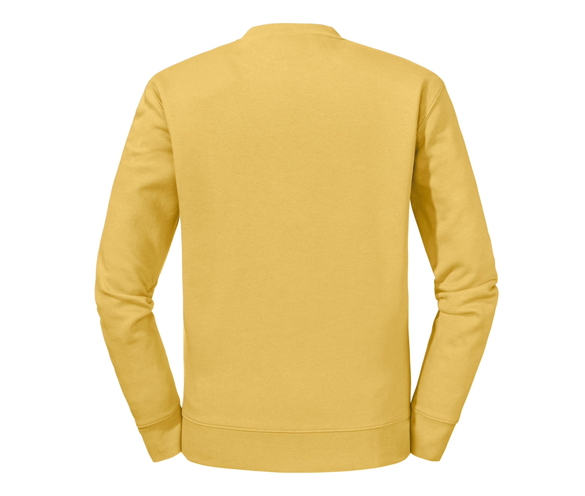 Sweat Col Rond Unisexe - Mustard Yellow