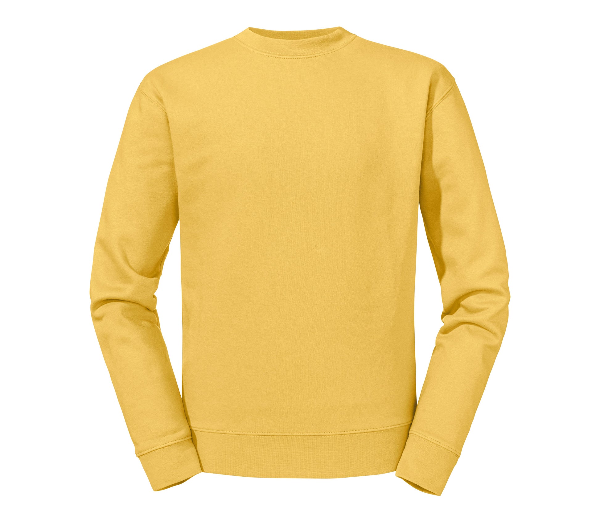 Sweat Col Rond Unisexe - Mustard Yellow