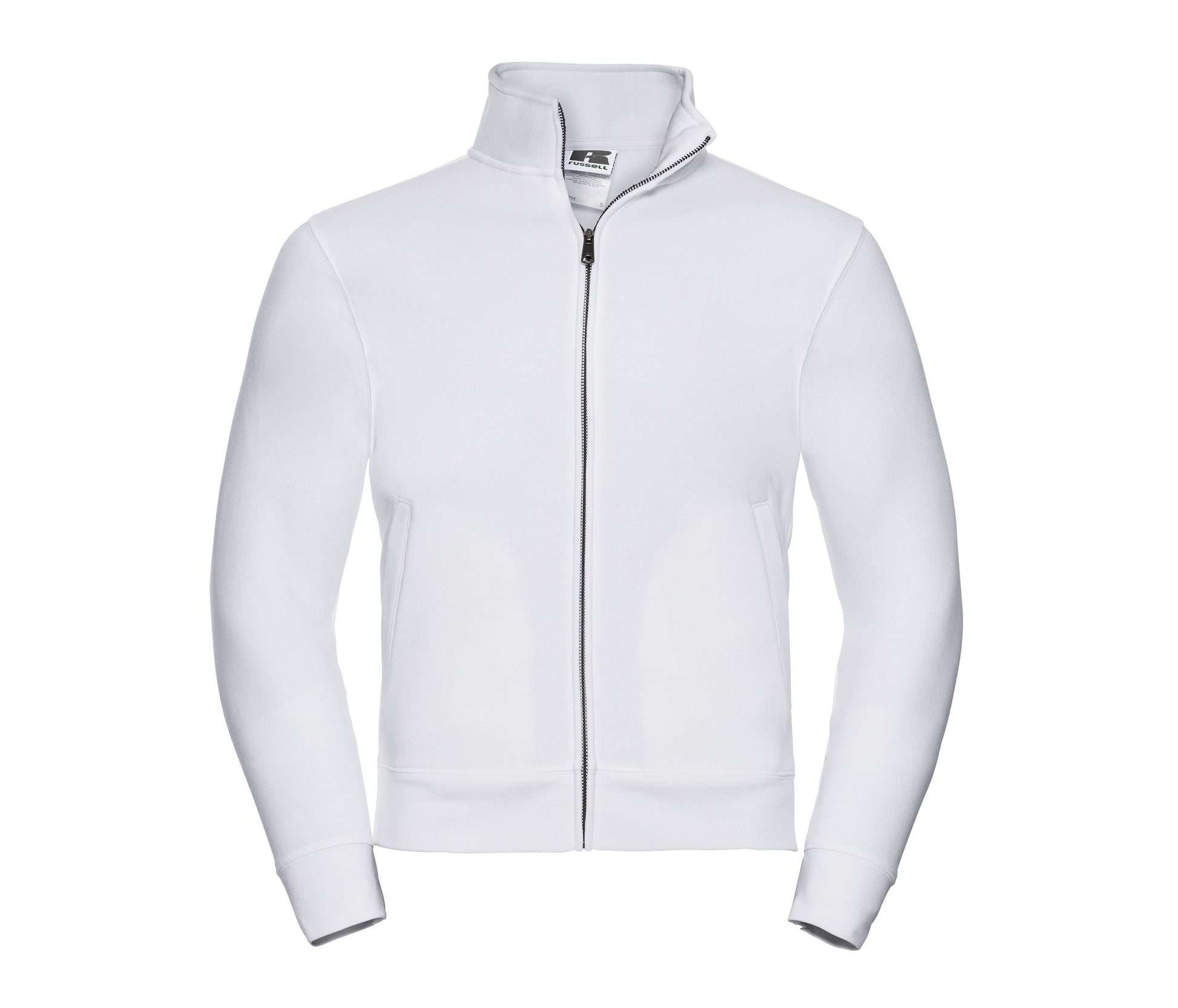 Sweat Homme Grand Zip - White