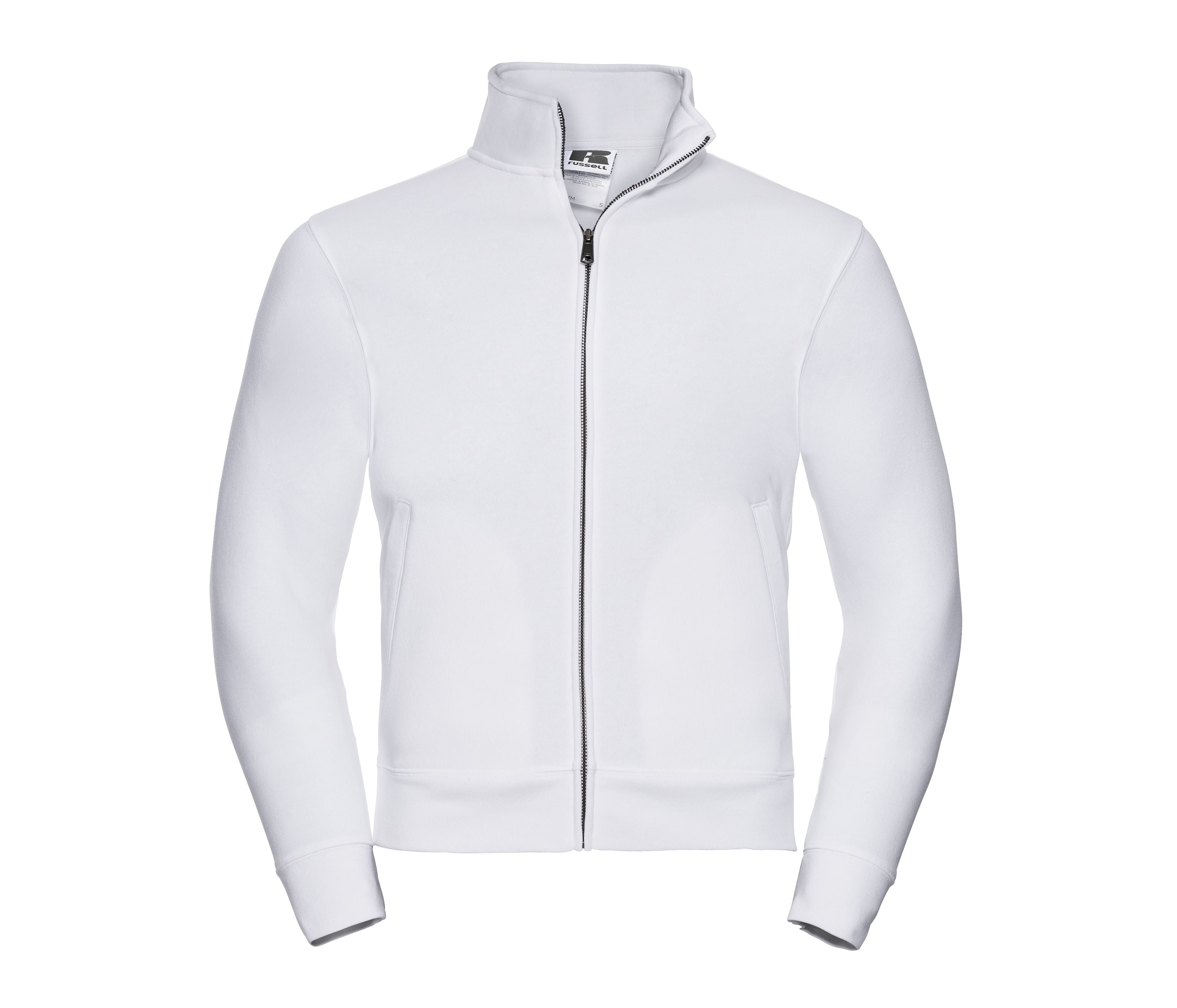 Sweat Homme Grand Zip - White
