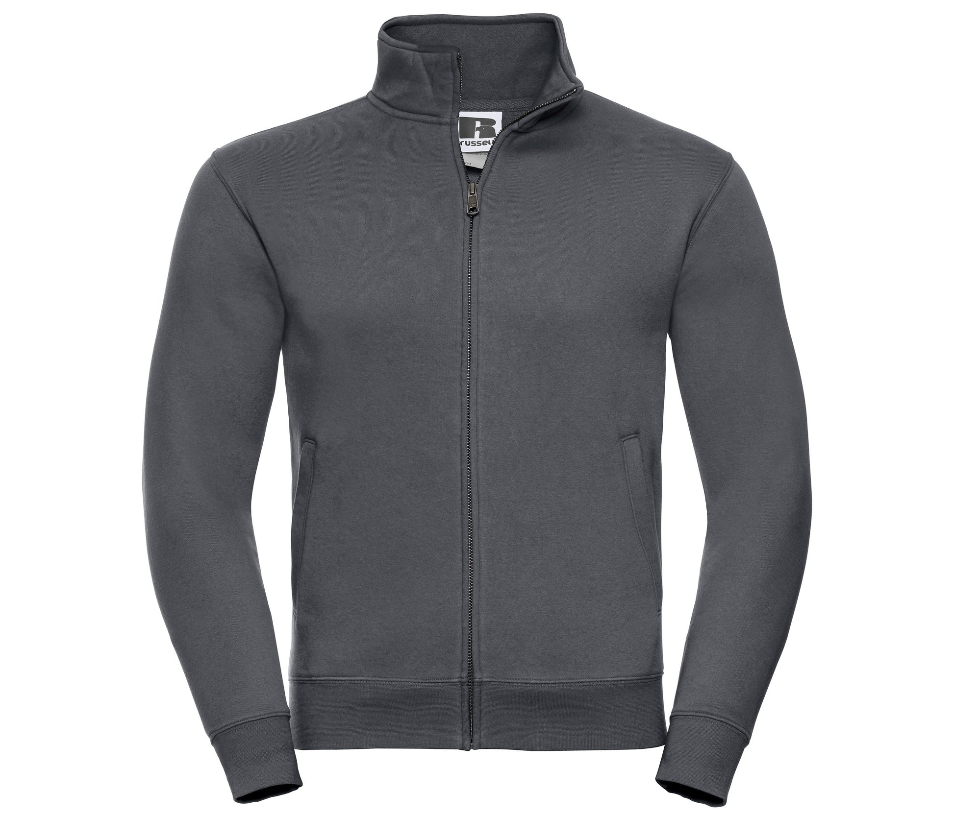 Sweat Homme Grand Zip - Convoy Grey