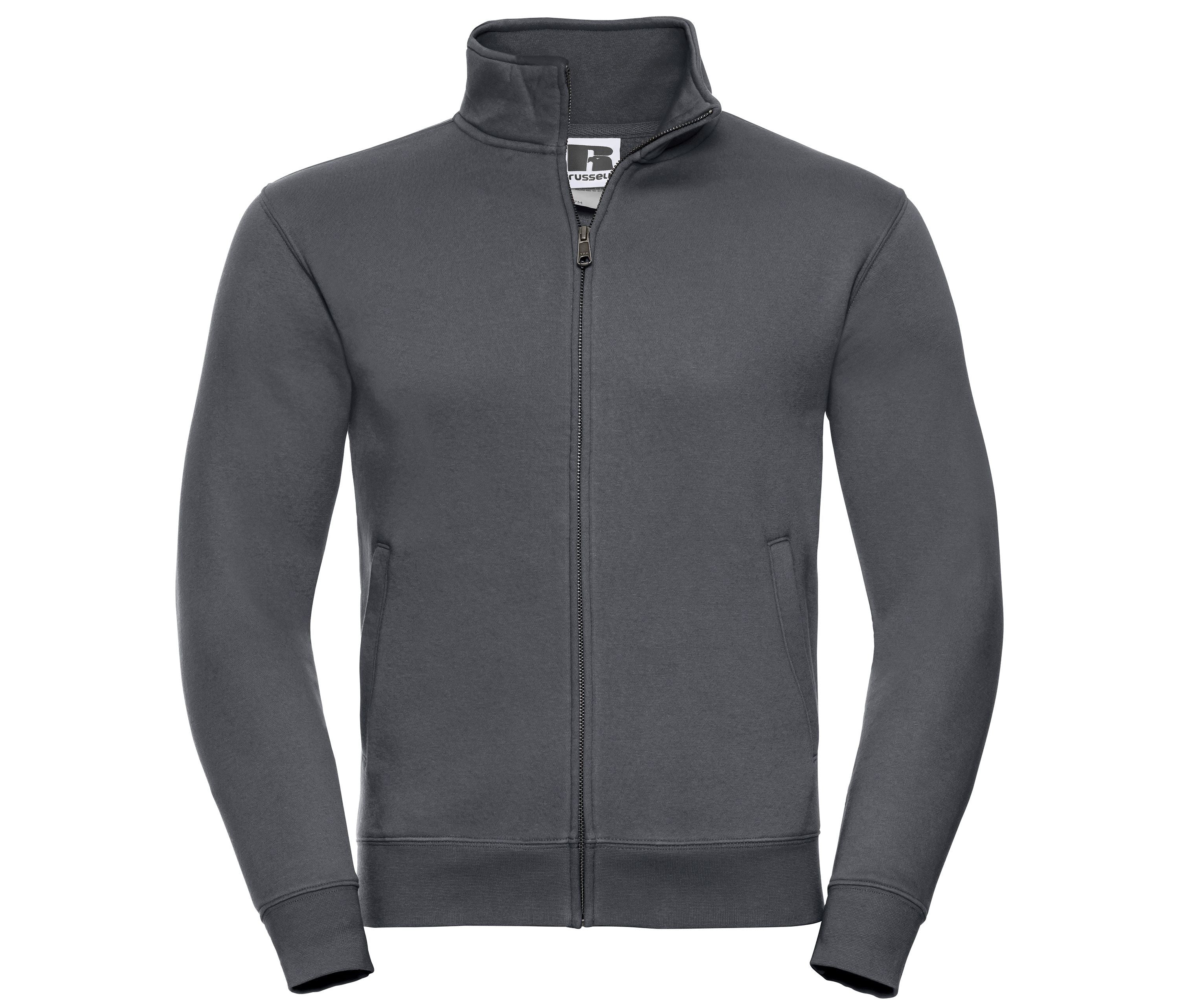 Sweat Homme Grand Zip - Convoy Grey