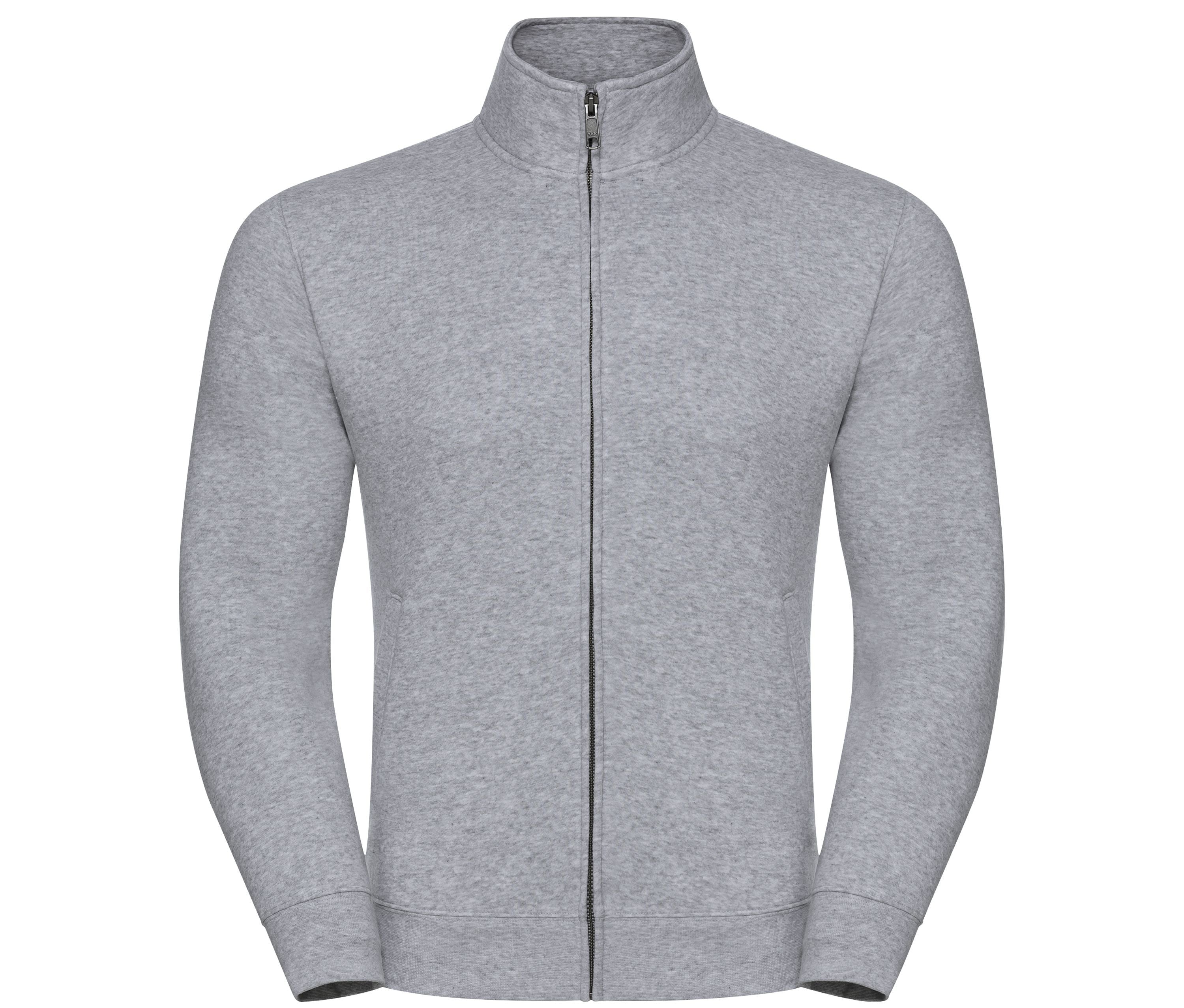 Sweat Homme Grand Zip - Light Oxford