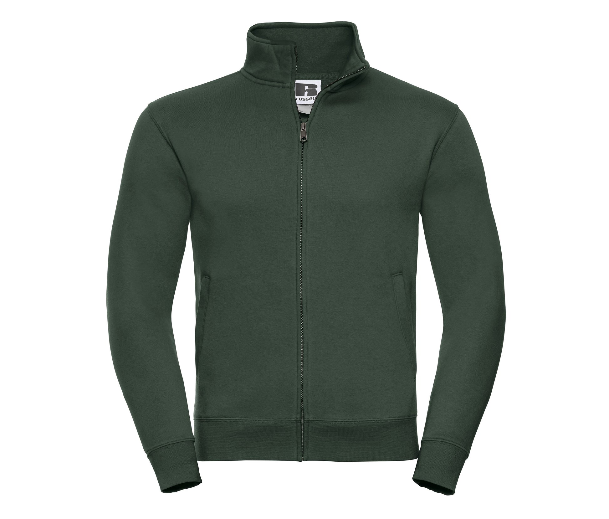 Sweat Homme Grand Zip - Bottle Green