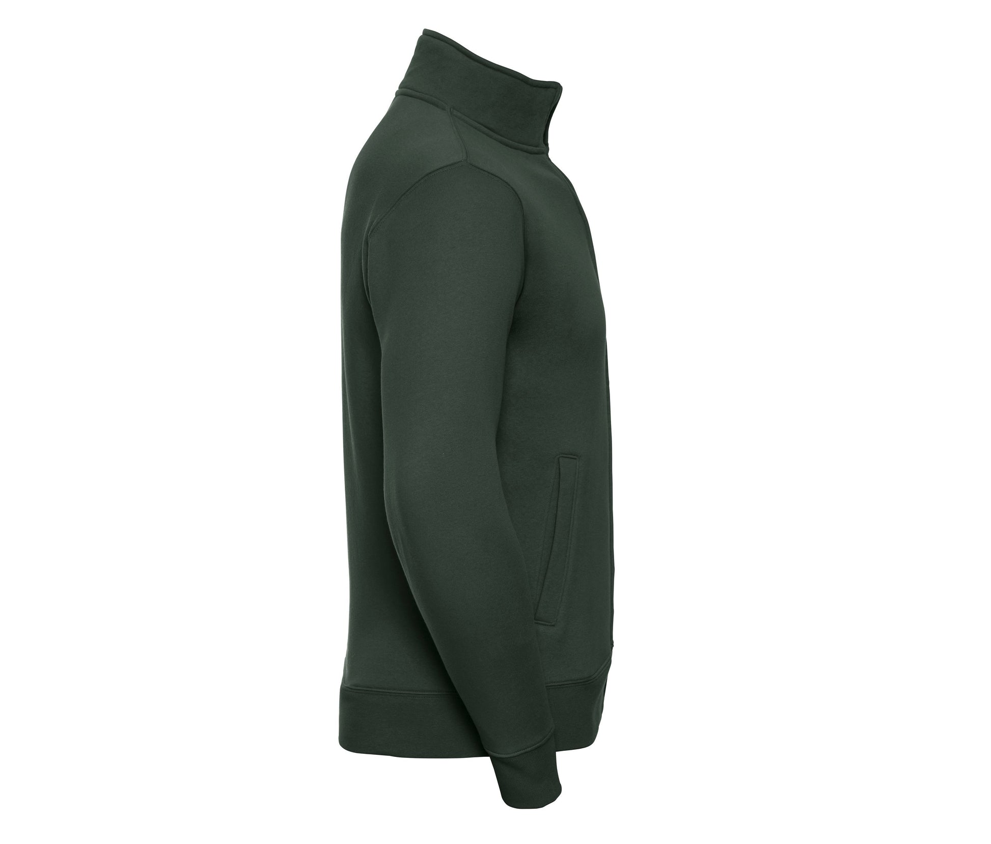 Sweat Homme Grand Zip - Bottle Green