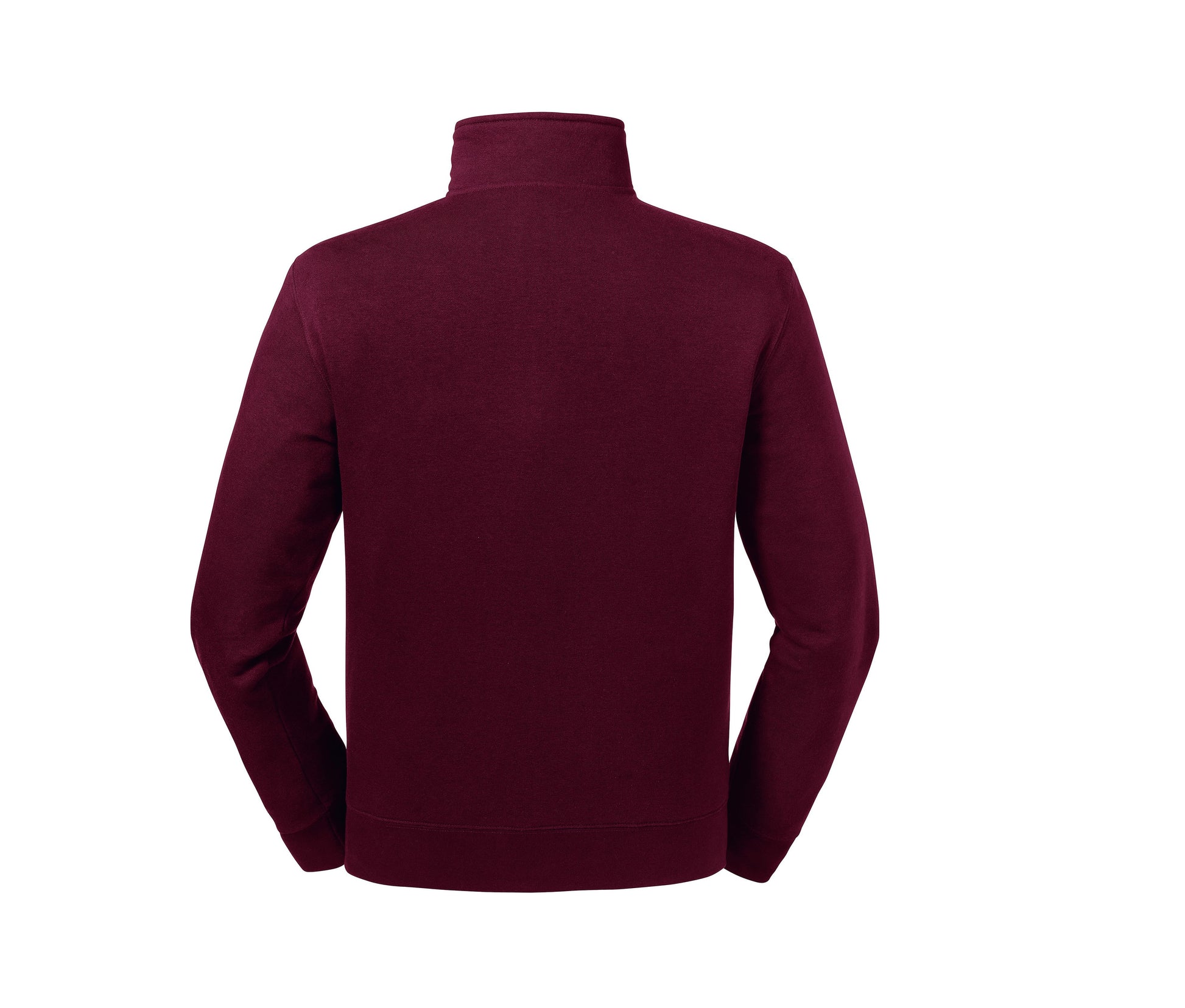 Sweat Col Zippé Authentic - Burgundy