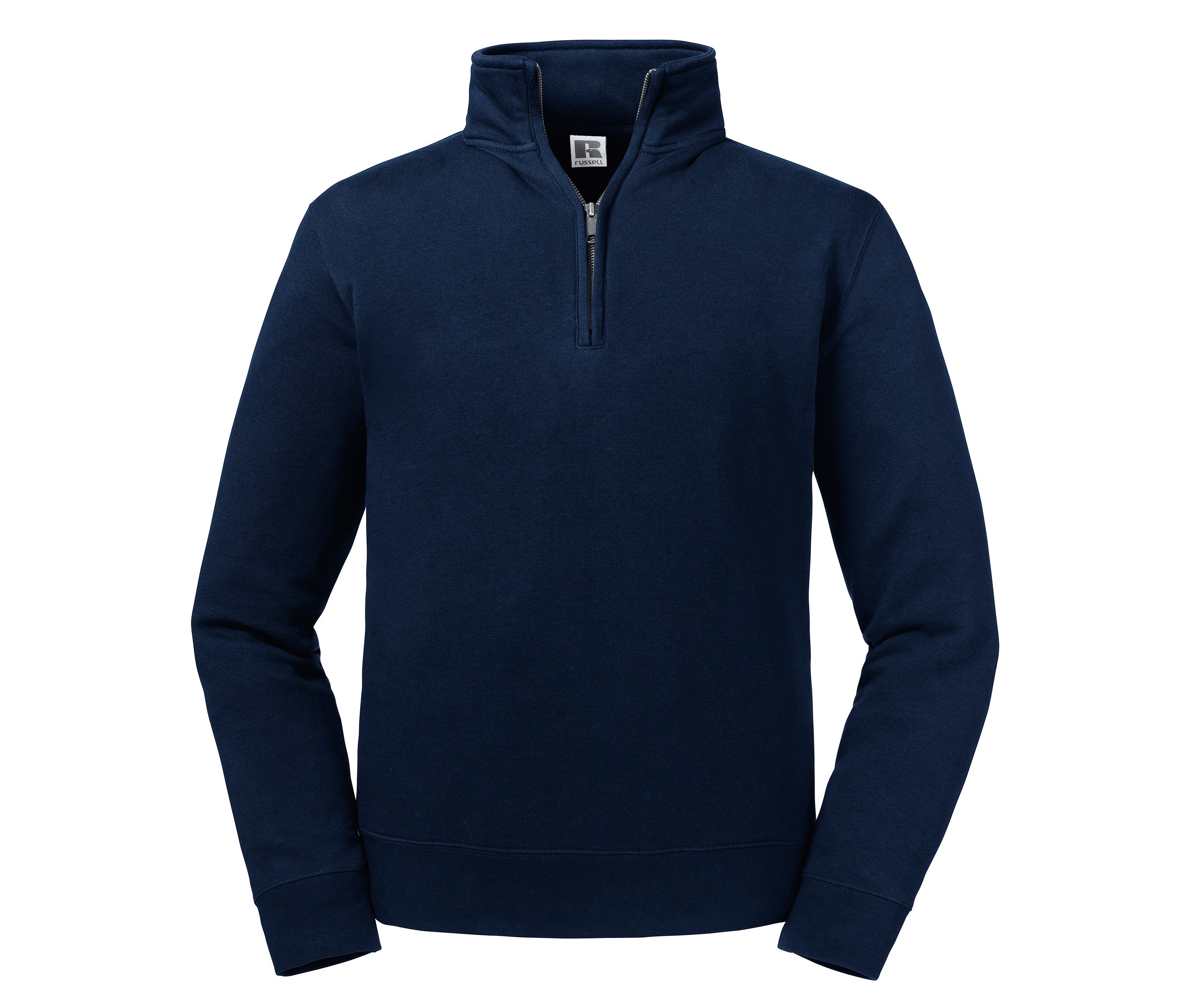 Sweat Col Zippé Authentic - French Navy