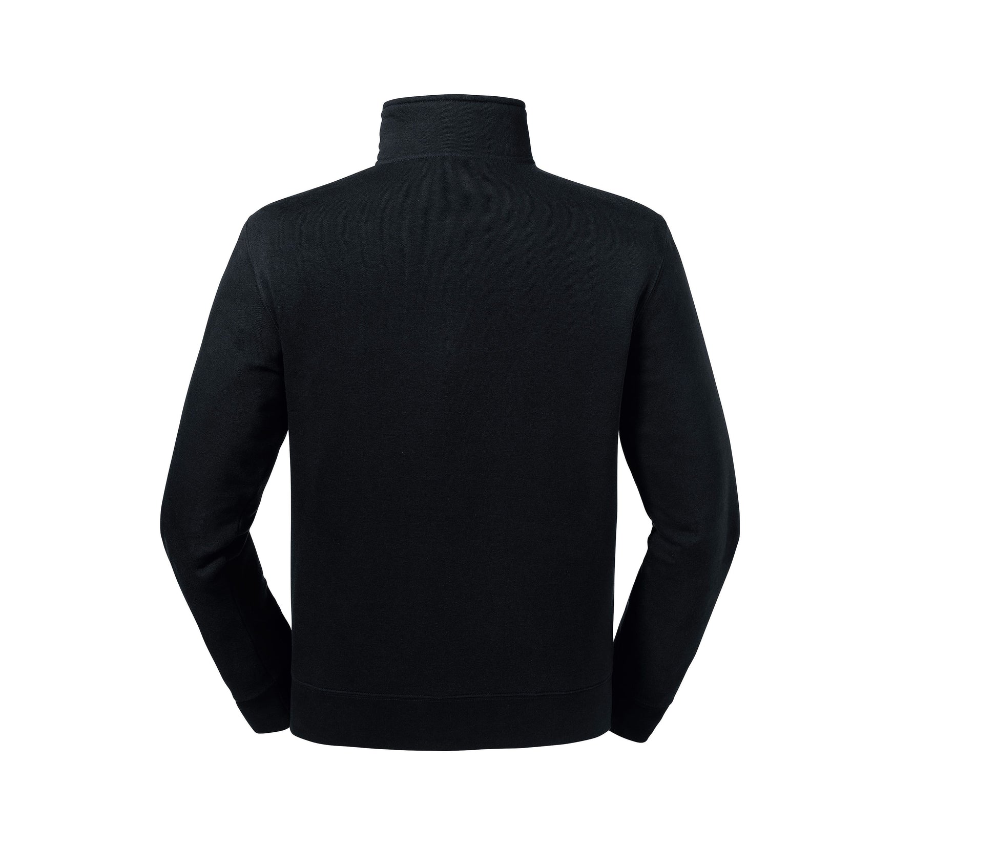 Sweat Col Zippé Authentic - Black