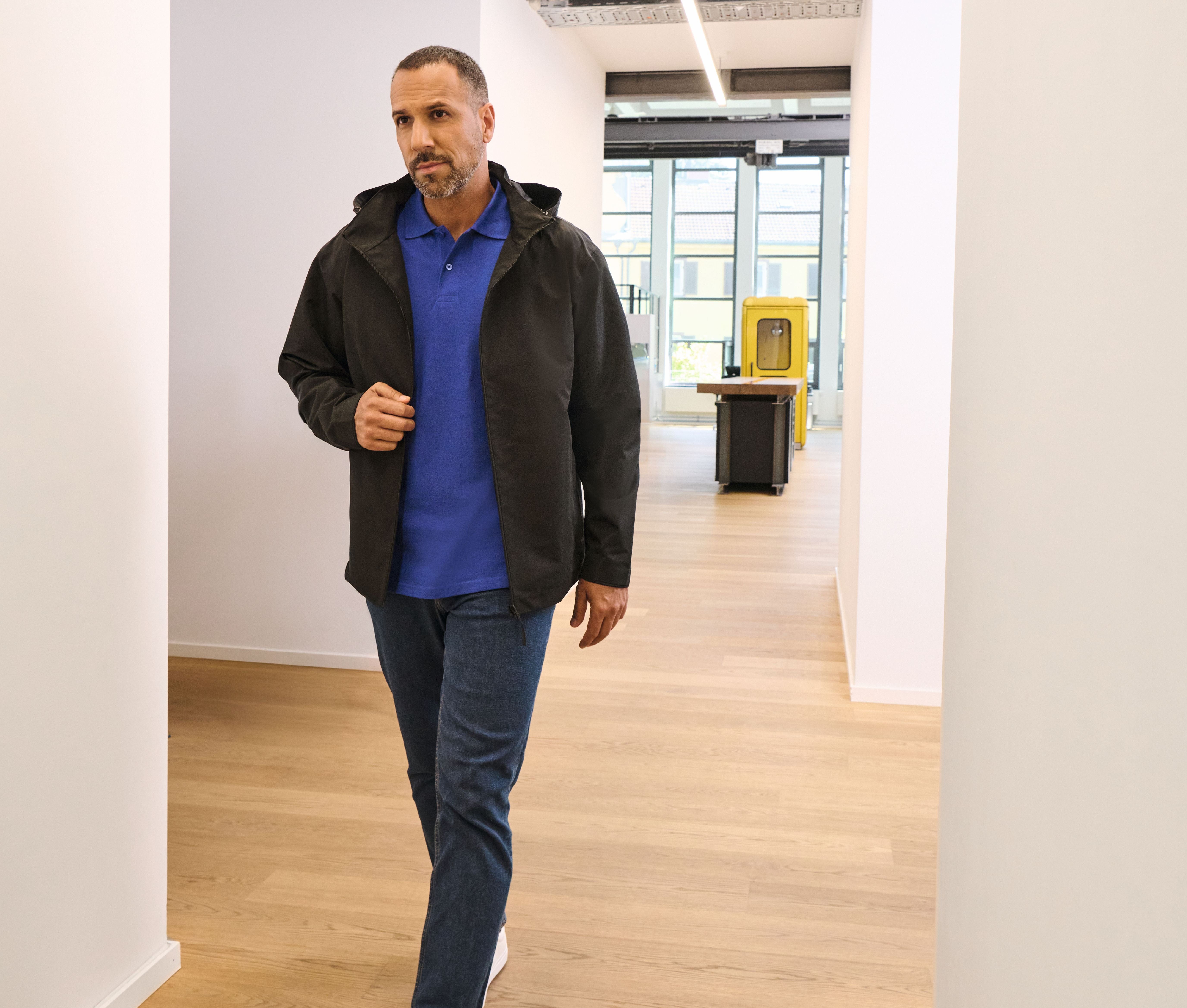Veste légère respirante et imperméable