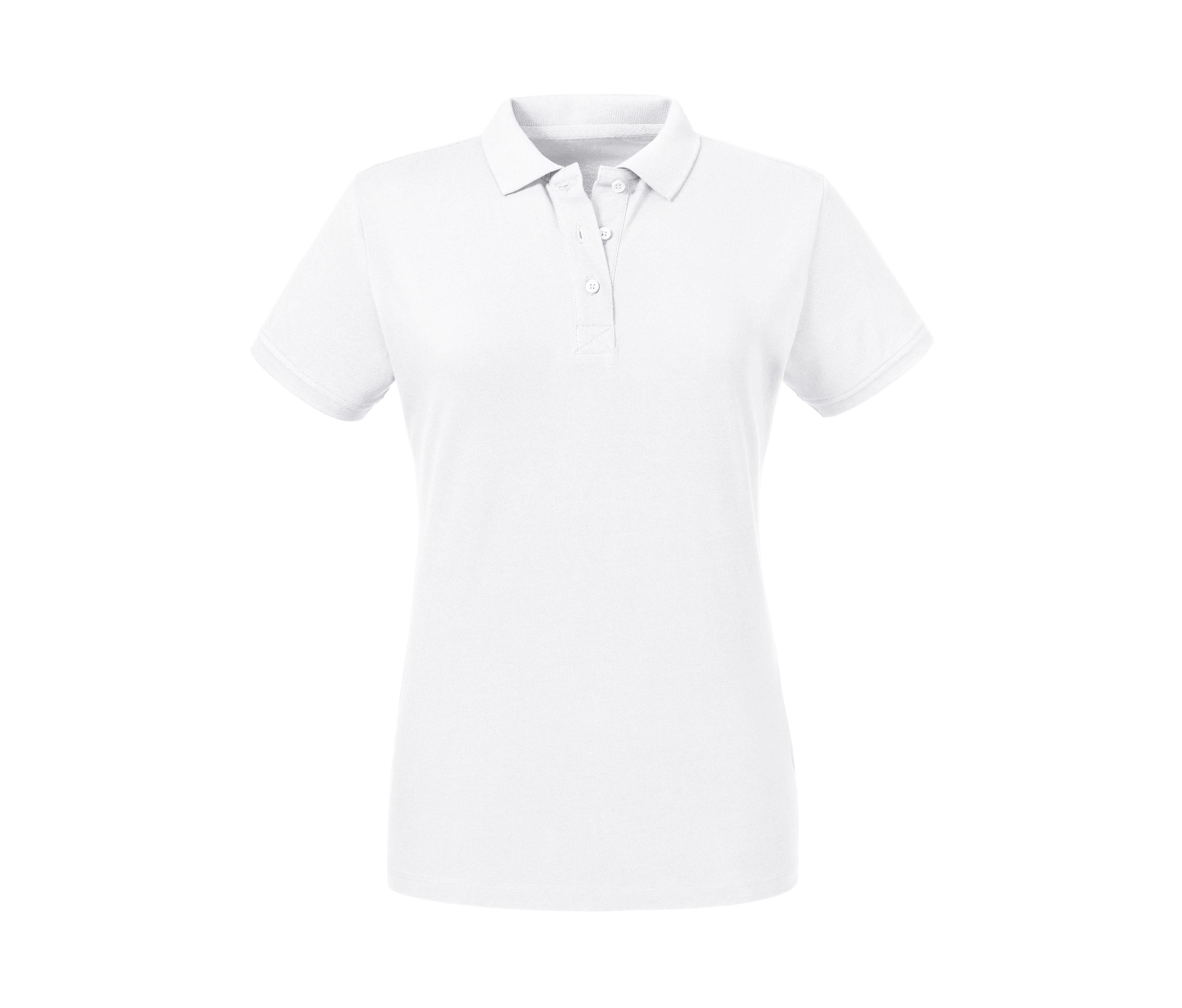 Polo Organique Femme - White
