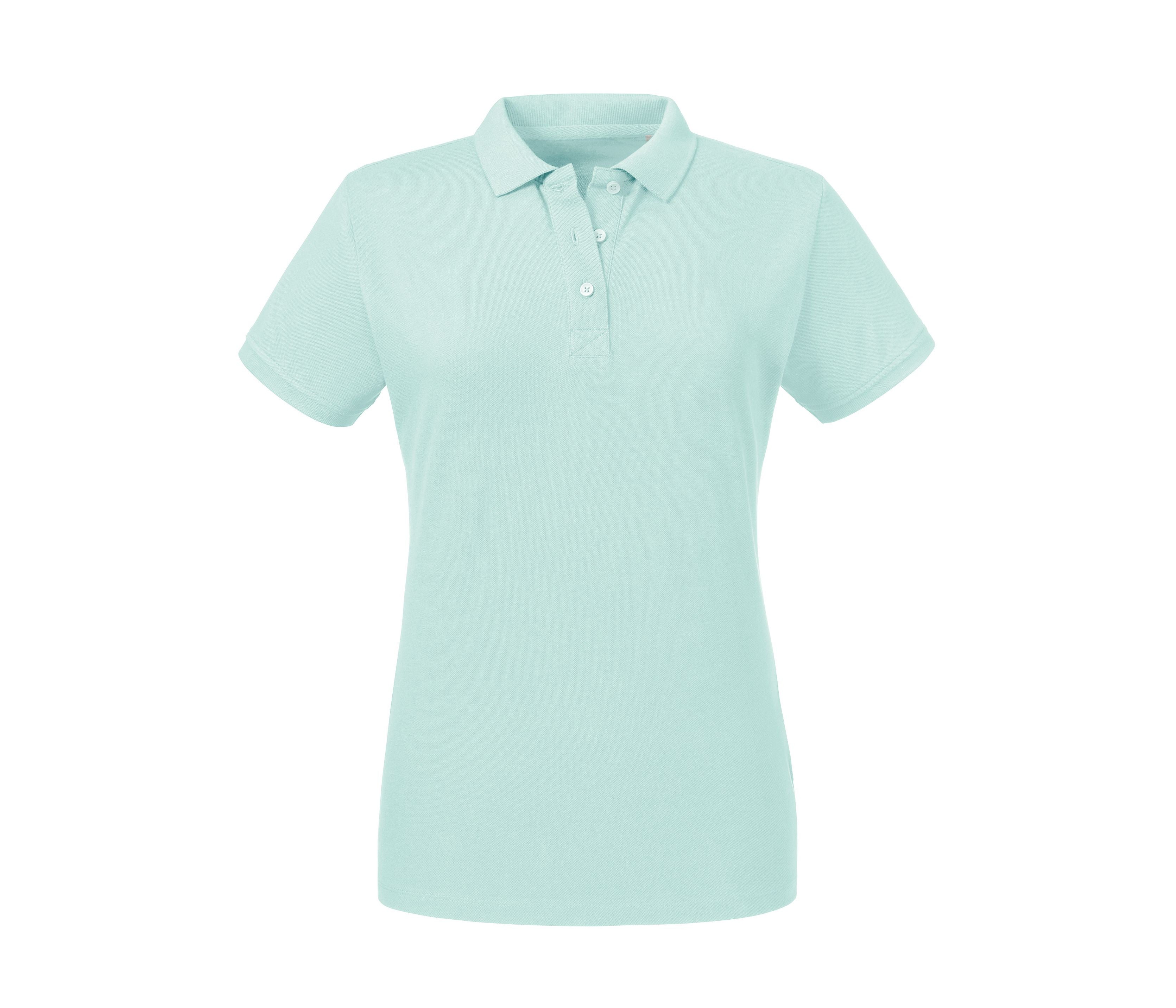 Polo Organique Femme - Aqua