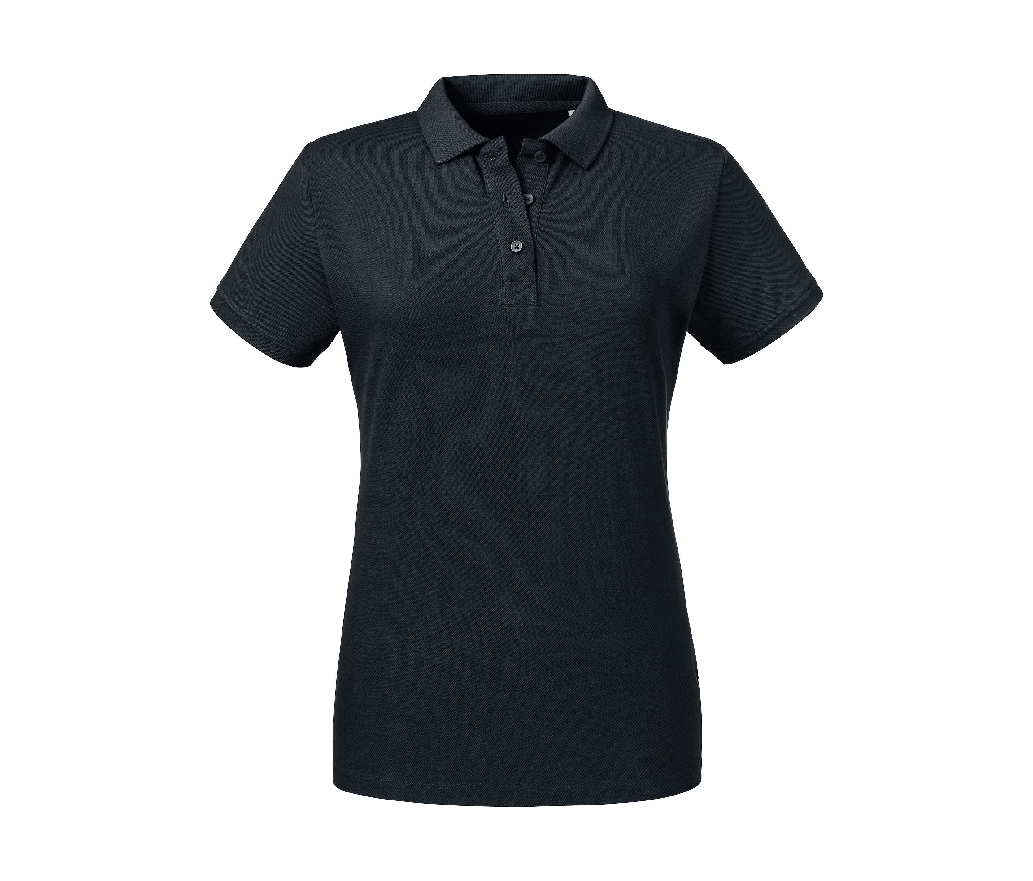 Polo Organique Femme - Black