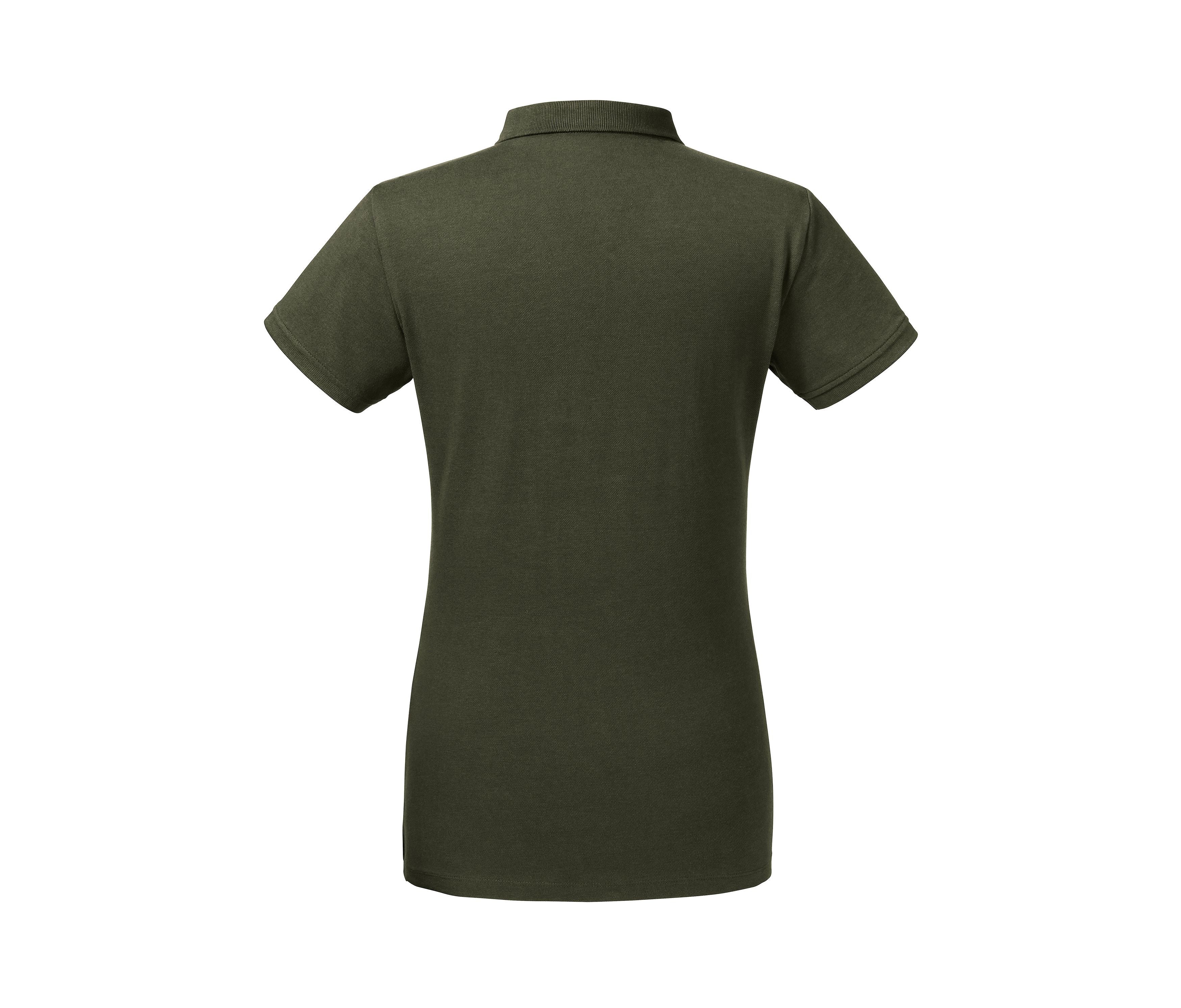 Polo Organique Femme - Dark Olive