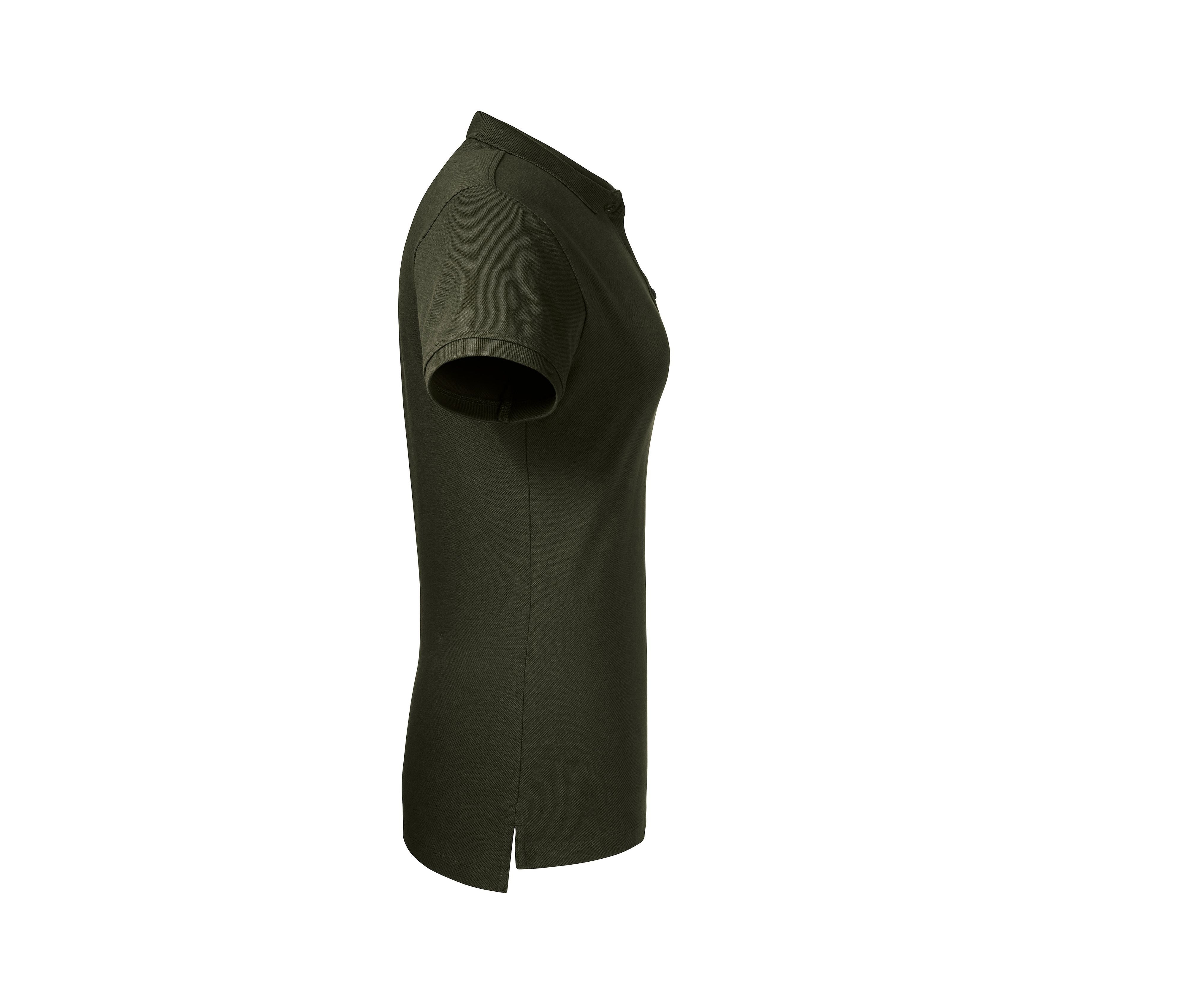 Polo Organique Femme - Dark Olive